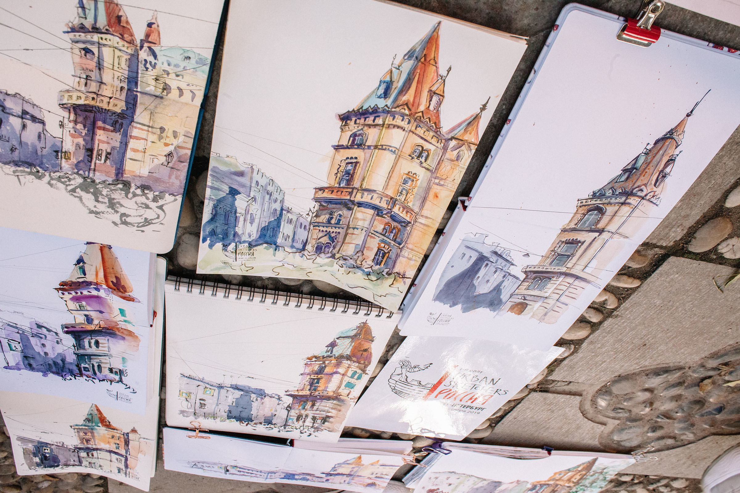 1-й слёт Urban Sketchers Россия SPb|Второй день. Семейный и свадебный фотограф в Майкопе Михаил Мартиросян