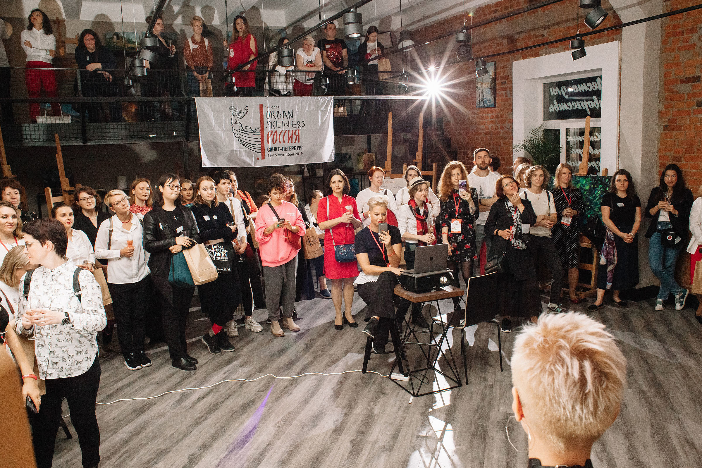 Первый слёт урбан скетчеров в Санкт-Петербурге  USKRussia 2019. Семейный и свадебный фотограф в Майкопе Михаил Мартиросян