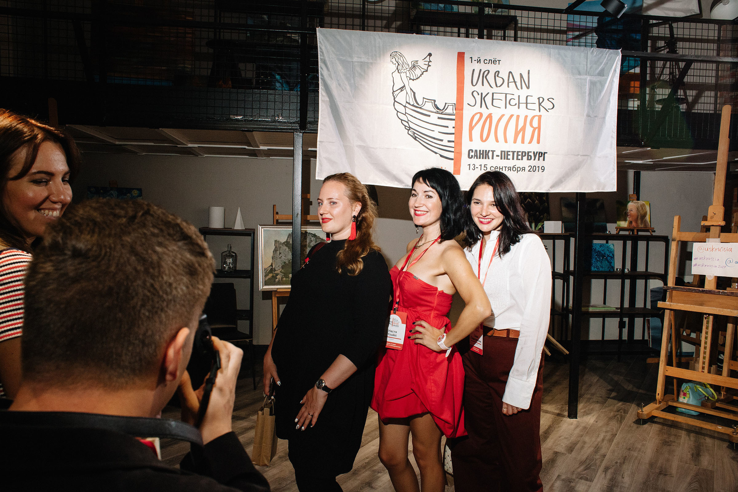 Первый слёт урбан скетчеров в Санкт-Петербурге  USKRussia 2019. Семейный и свадебный фотограф в Майкопе Михаил Мартиросян