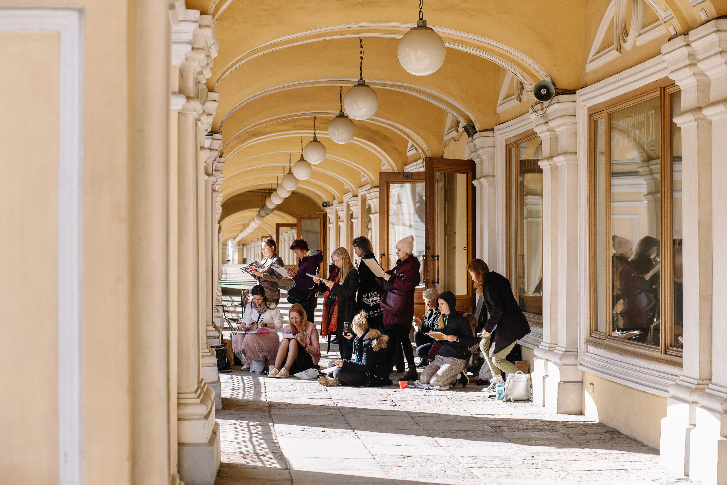 1-й слёт Urban Sketchers Россия SPb|Второй день. Семейный и свадебный фотограф в Майкопе Михаил Мартиросян