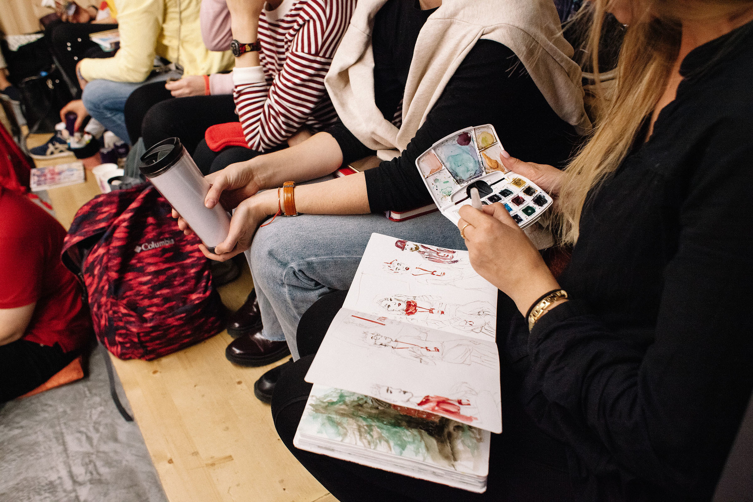 1-й слёт Urban Sketchers Россия SPb|Второй день. Семейный и свадебный фотограф в Майкопе Михаил Мартиросян