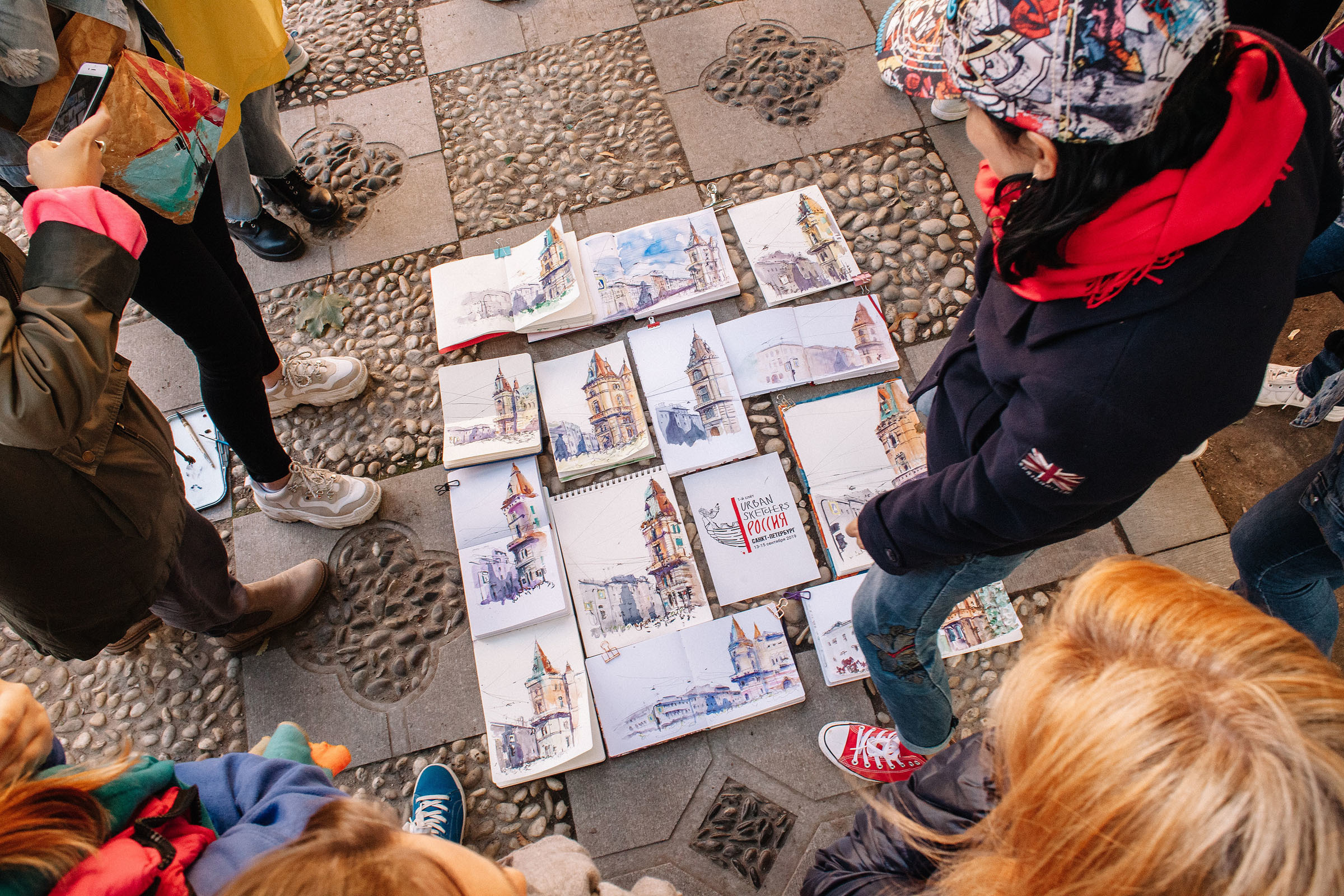 1-й слёт Urban Sketchers Россия SPb|Второй день. Семейный и свадебный фотограф в Майкопе Михаил Мартиросян