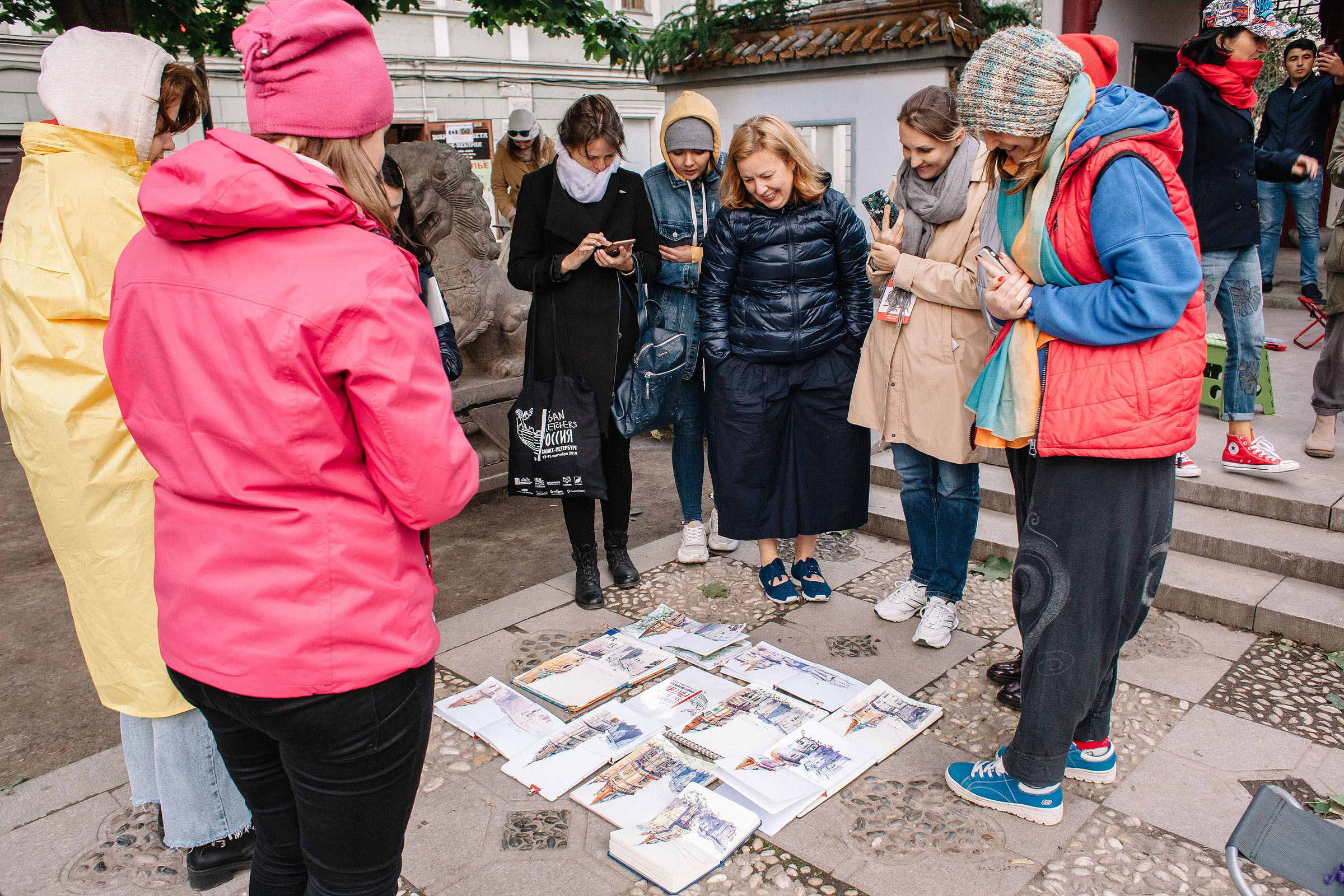 1-й слёт Urban Sketchers Россия SPb|Второй день. Семейный и свадебный фотограф в Майкопе Михаил Мартиросян