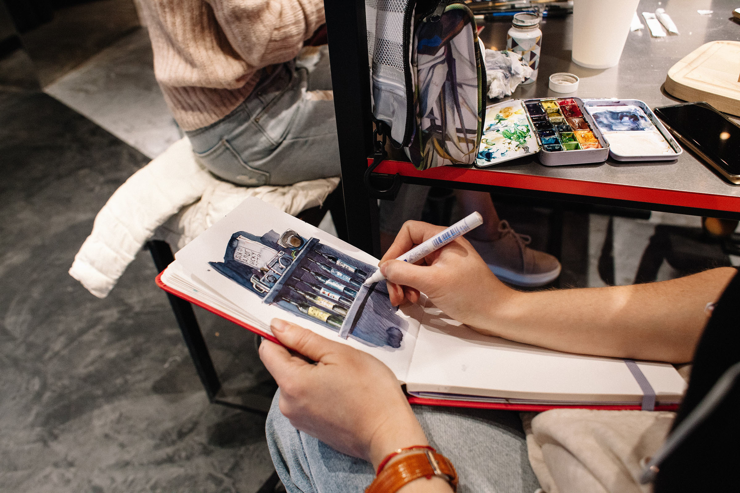 1-й слёт Urban Sketchers Россия SPb|Второй день. Семейный и свадебный фотограф в Майкопе Михаил Мартиросян