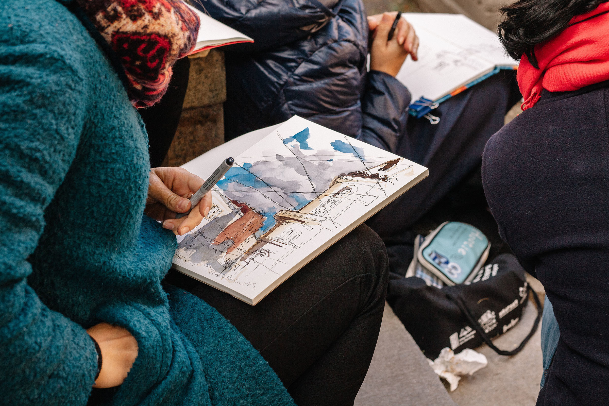 1-й слёт Urban Sketchers Россия SPb|Второй день. Семейный и свадебный фотограф в Майкопе Михаил Мартиросян