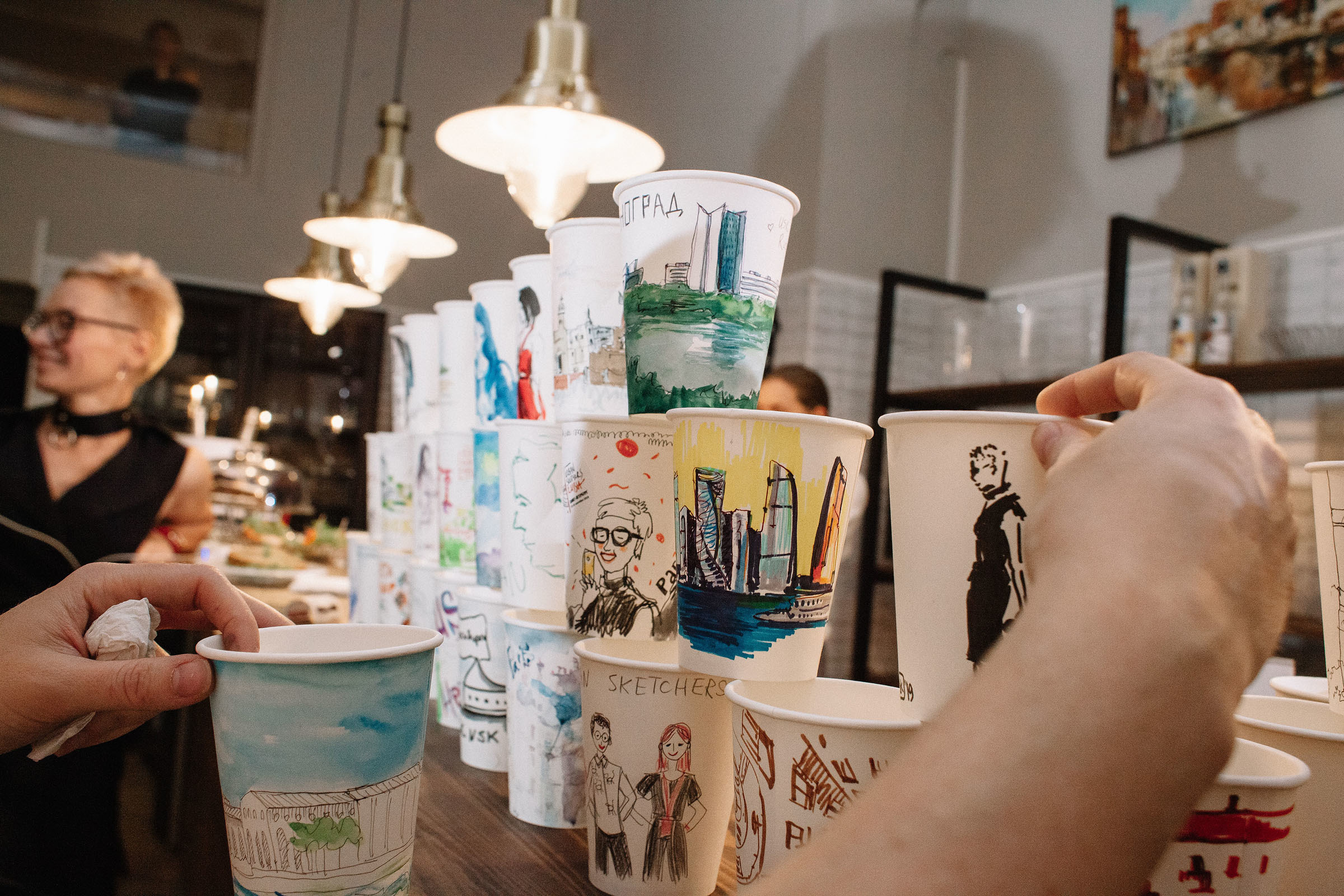 Первый слёт урбан скетчеров в Санкт-Петербурге  USKRussia 2019. Семейный и свадебный фотограф в Майкопе Михаил Мартиросян