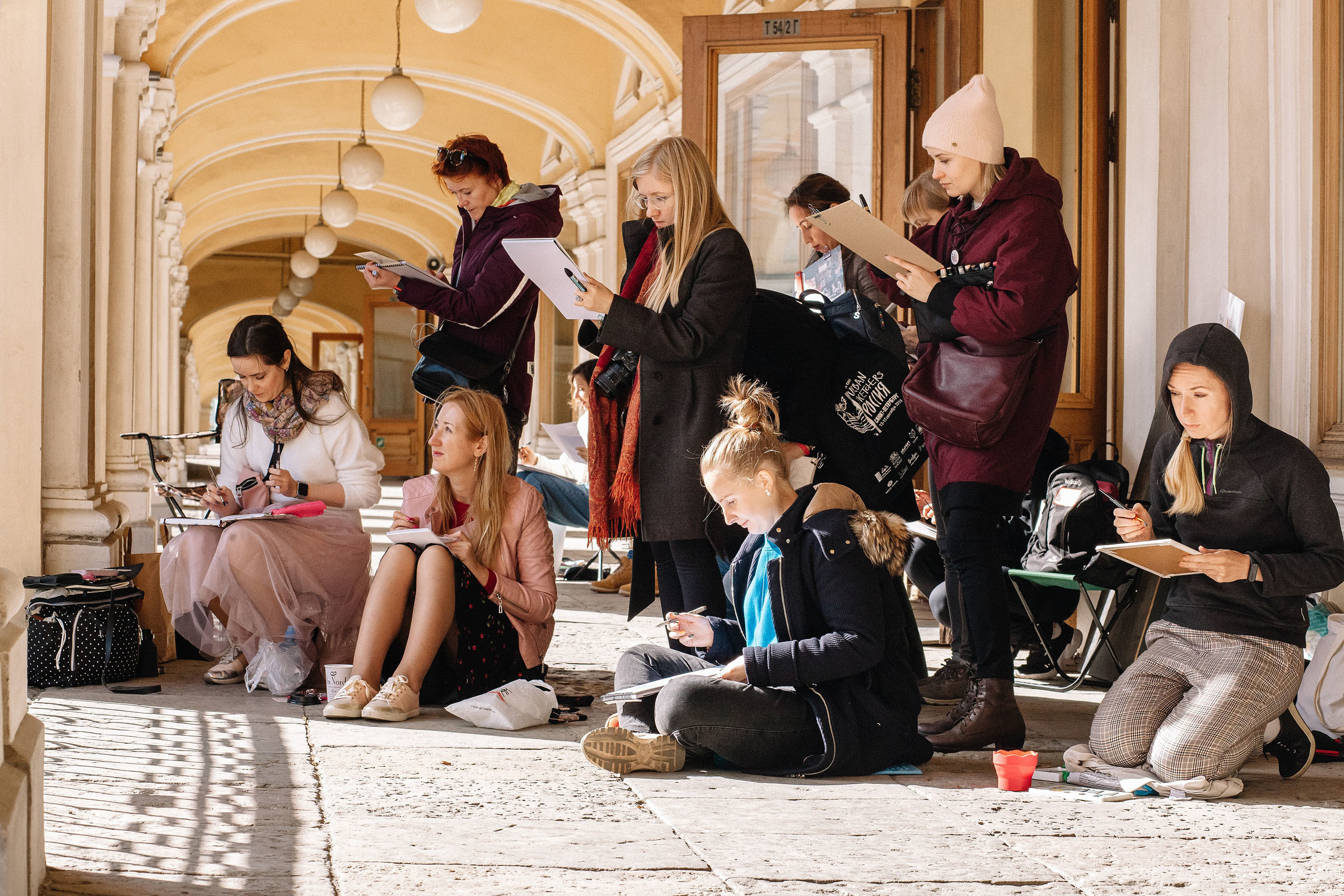 1-й слёт Urban Sketchers Россия SPb|Второй день. Семейный и свадебный фотограф в Майкопе Михаил Мартиросян