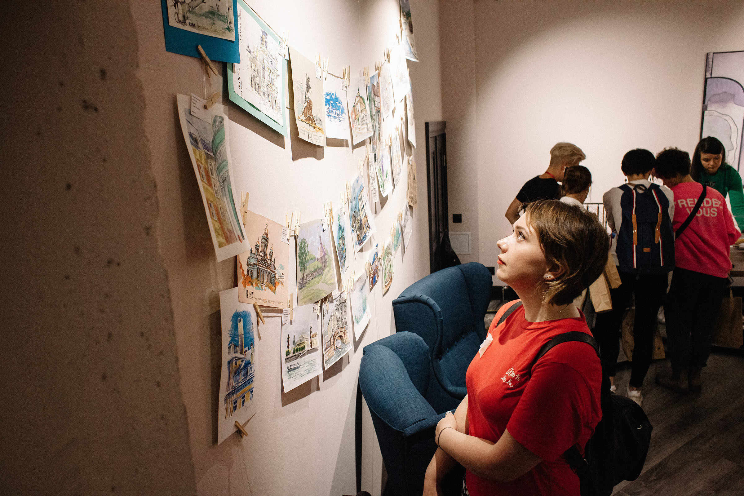 Первый слёт урбан скетчеров в Санкт-Петербурге  USKRussia 2019. Семейный и свадебный фотограф в Майкопе Михаил Мартиросян