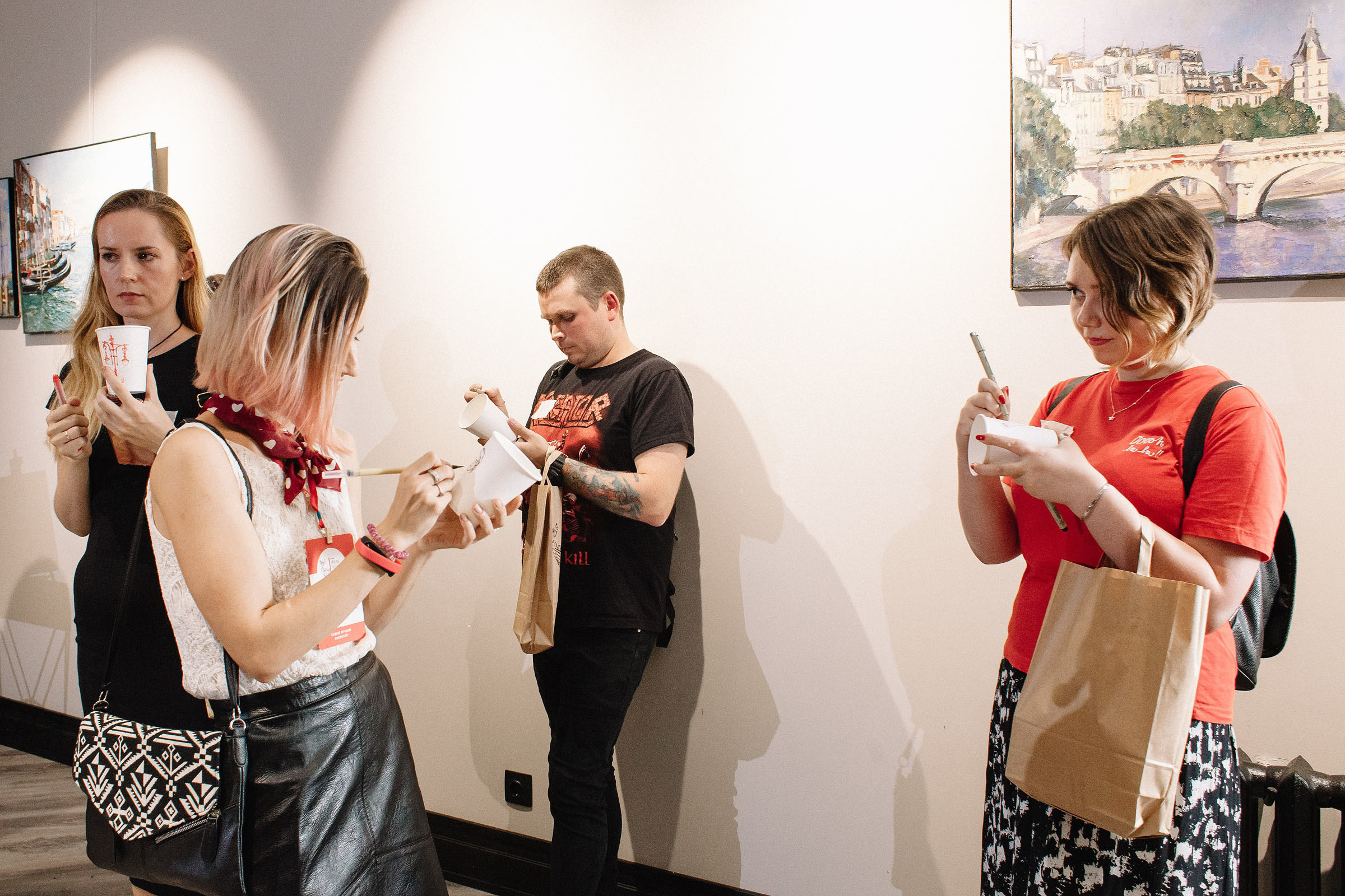 Первый слёт урбан скетчеров в Санкт-Петербурге  USKRussia 2019. Семейный и свадебный фотограф в Майкопе Михаил Мартиросян