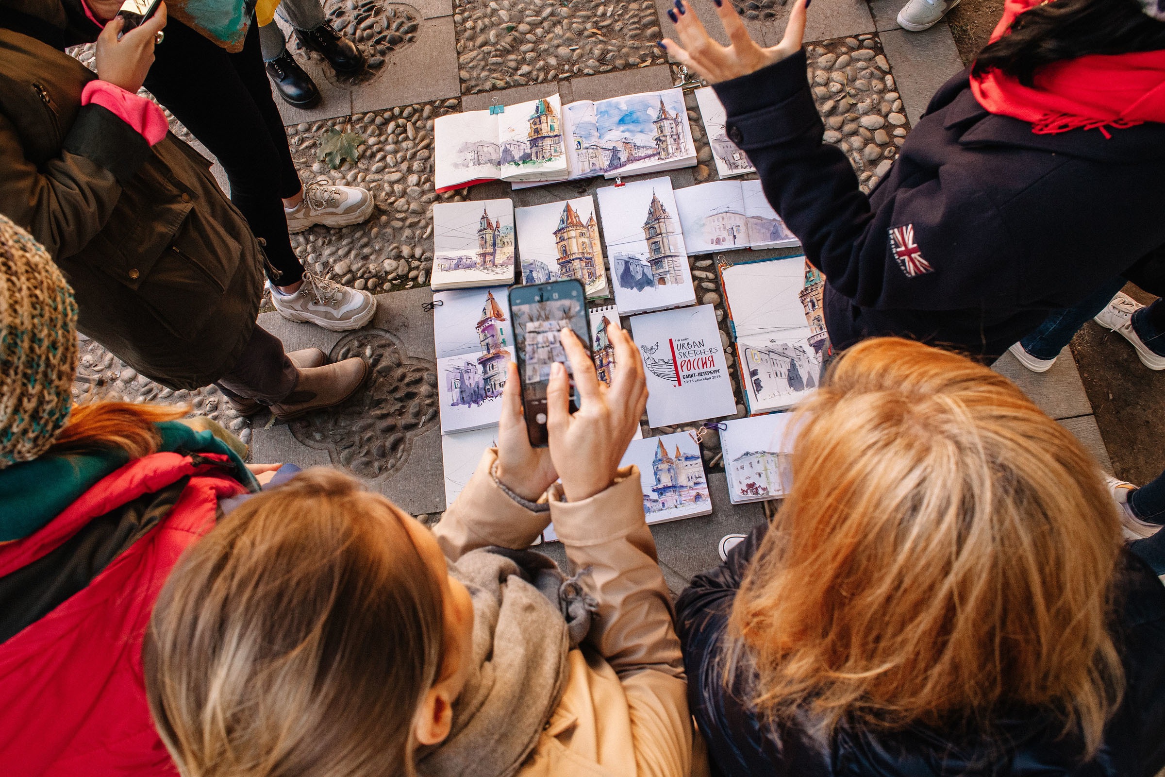 1-й слёт Urban Sketchers Россия SPb|Второй день. Семейный и свадебный фотограф в Майкопе Михаил Мартиросян