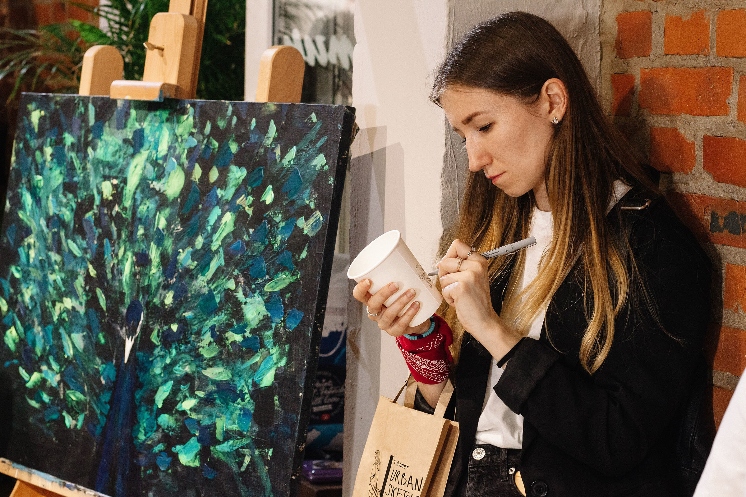 Первый слёт урбан скетчеров в Санкт-Петербурге  USKRussia 2019. Семейный и свадебный фотограф в Майкопе Михаил Мартиросян