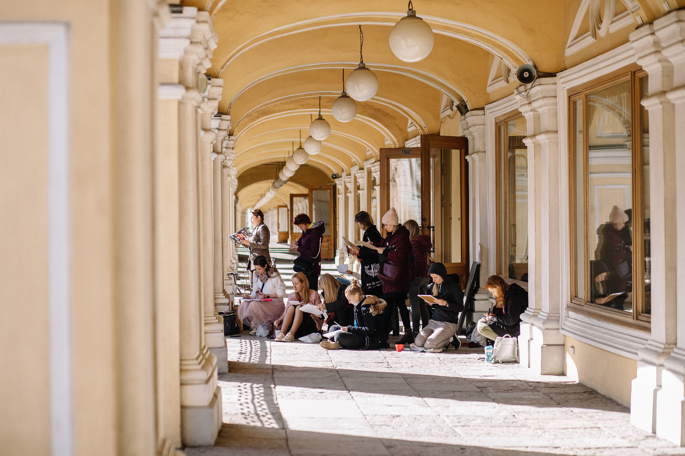 1-й слёт Urban Sketchers Россия SPb|Второй день. Семейный и свадебный фотограф в Майкопе Михаил Мартиросян