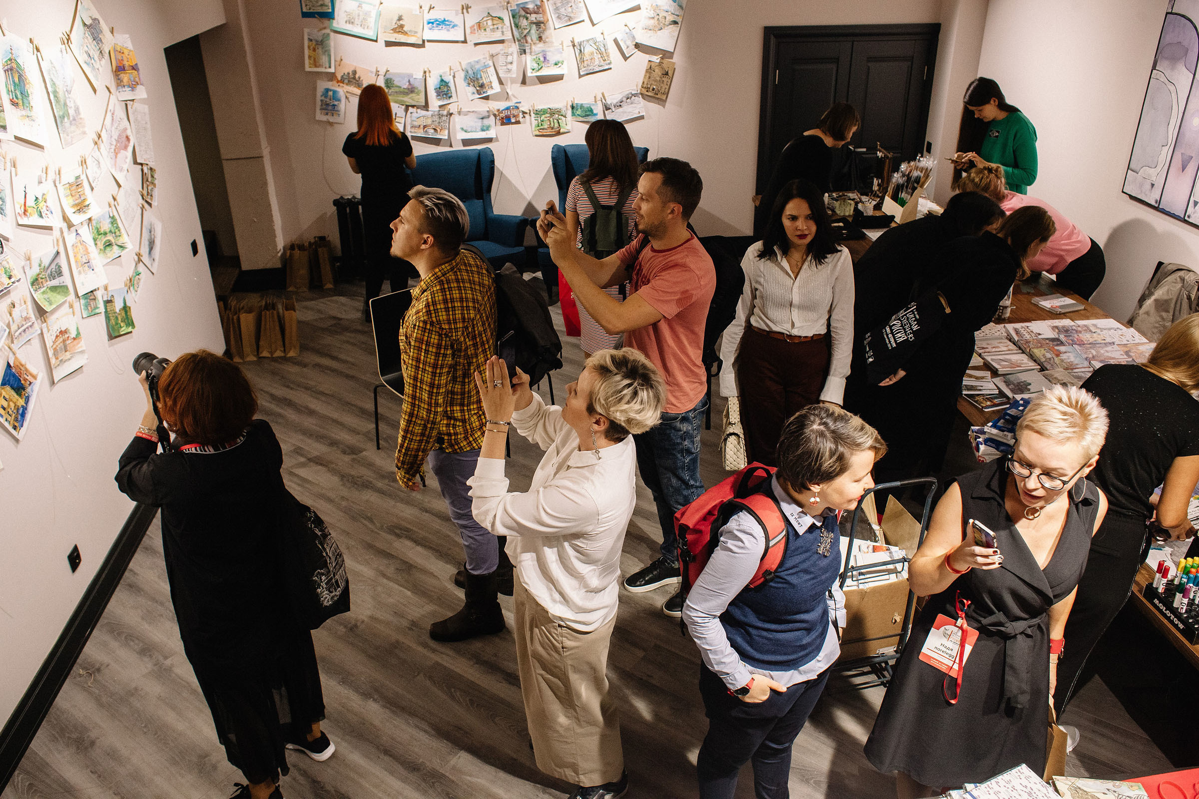 Первый слёт урбан скетчеров в Санкт-Петербурге  USKRussia 2019. Семейный и свадебный фотограф в Майкопе Михаил Мартиросян