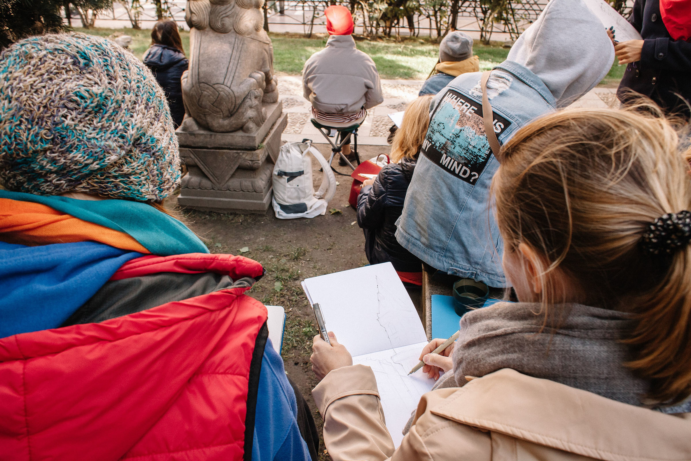 1-й слёт Urban Sketchers Россия SPb|Второй день. Семейный и свадебный фотограф в Майкопе Михаил Мартиросян