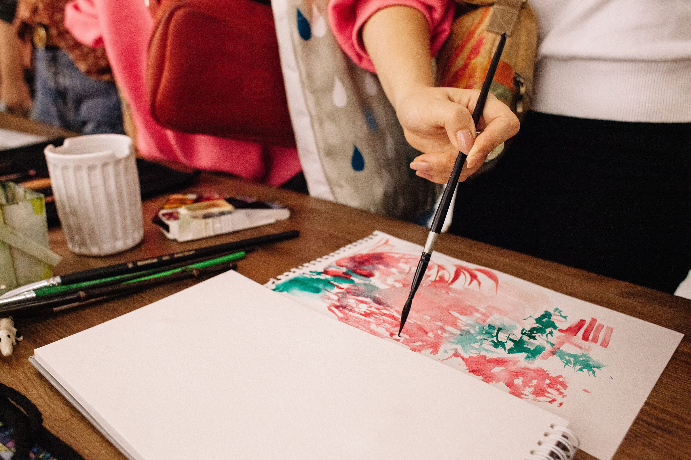 Первый слёт урбан скетчеров в Санкт-Петербурге  USKRussia 2019. Семейный и свадебный фотограф в Майкопе Михаил Мартиросян