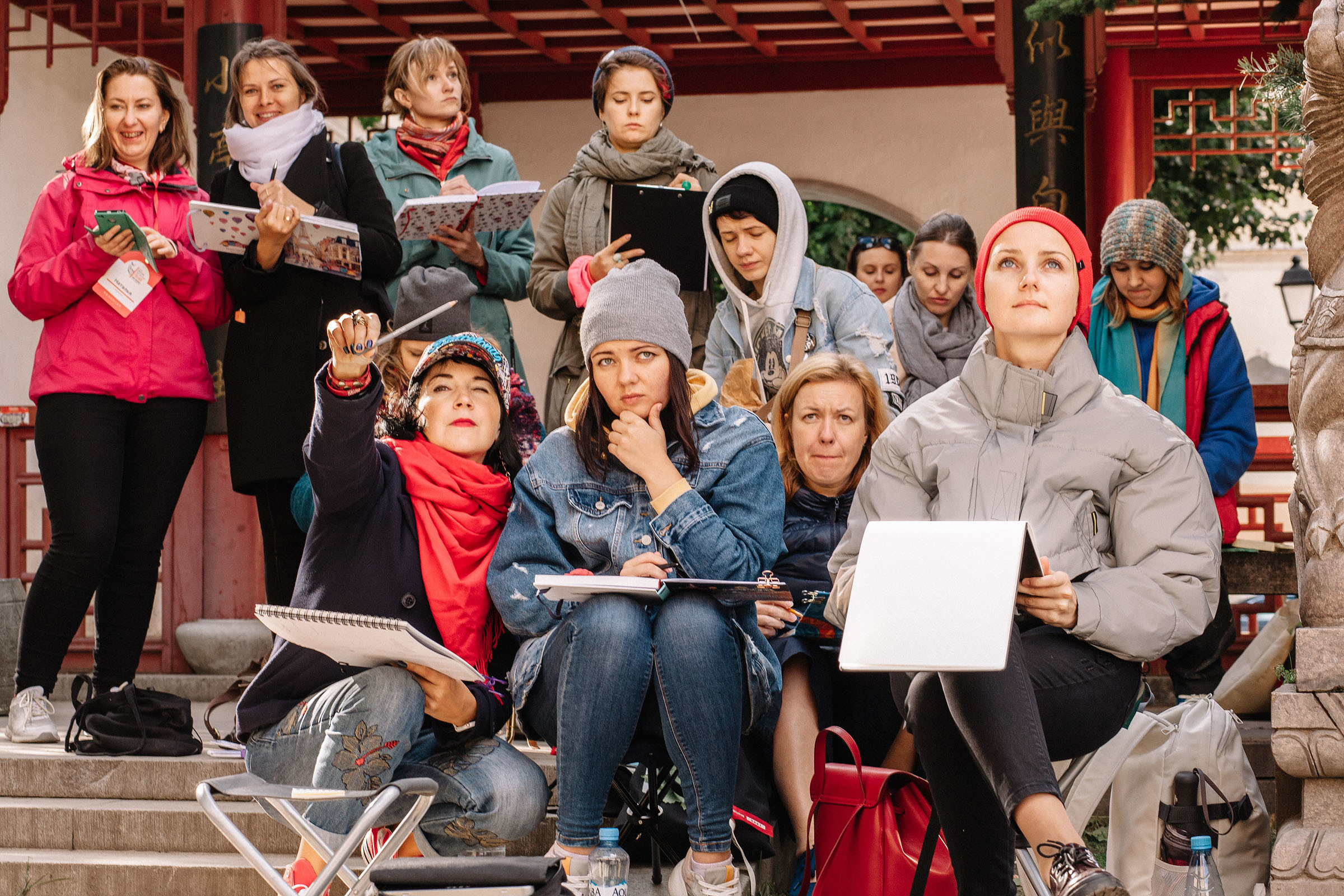 1-й слёт Urban Sketchers Россия SPb|Второй день. Семейный и свадебный фотограф в Майкопе Михаил Мартиросян