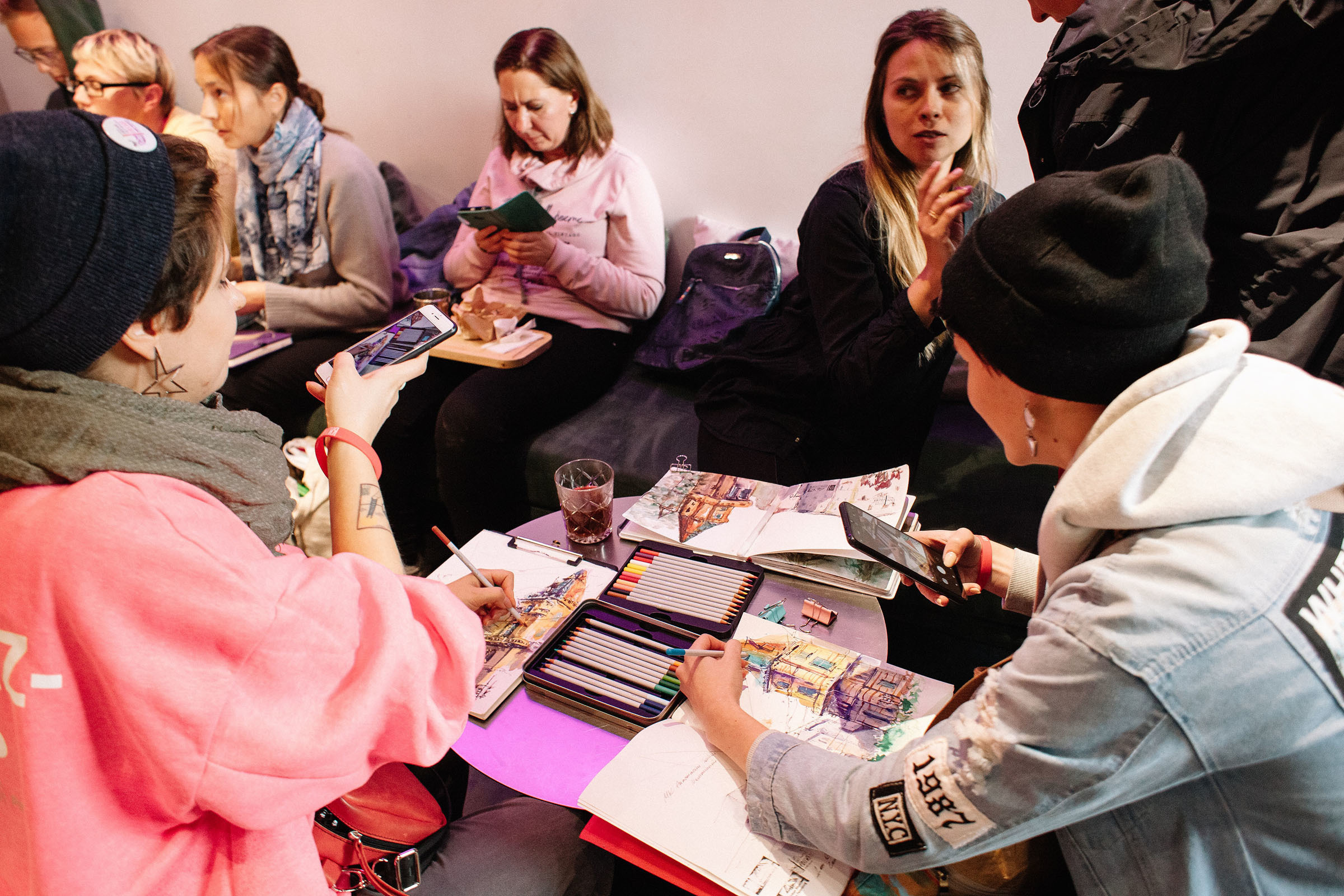 1-й слёт Urban Sketchers Россия SPb|Второй день. Семейный и свадебный фотограф в Майкопе Михаил Мартиросян