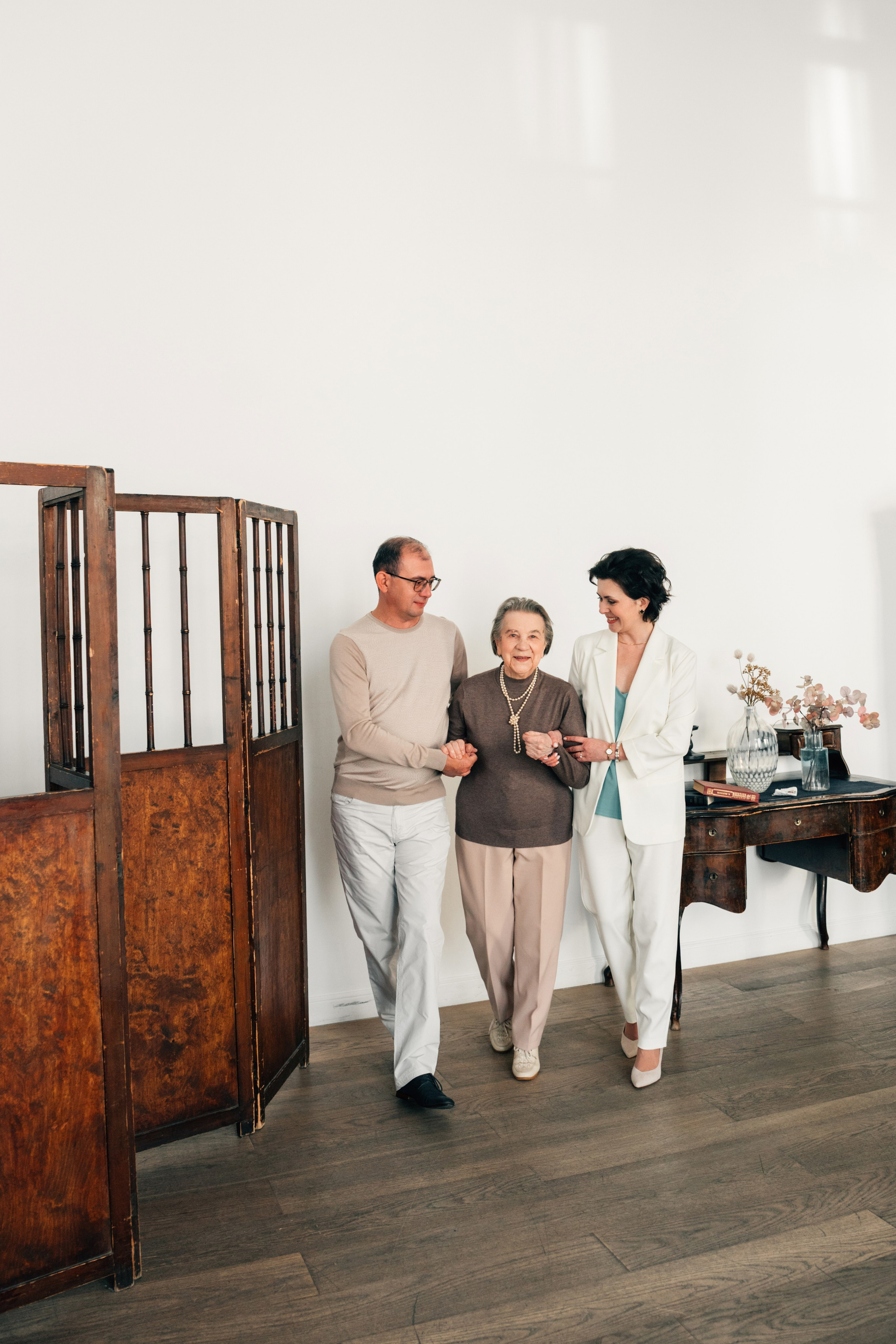 Фотосессия к 100-летию бабушки