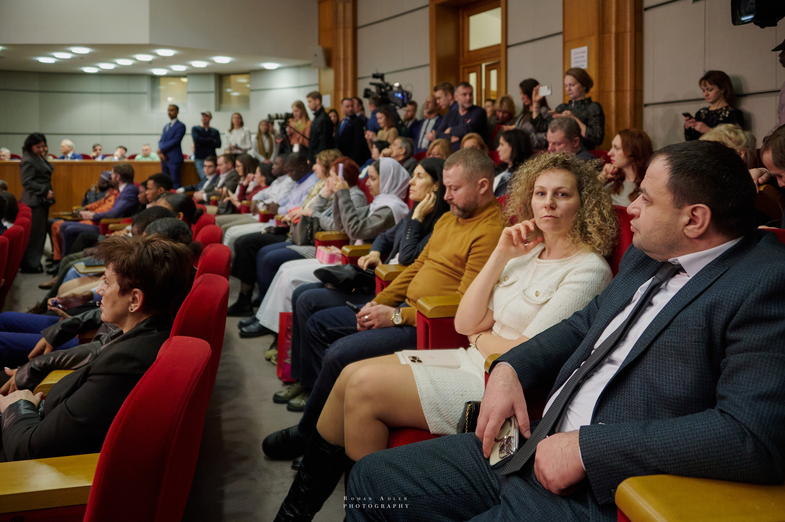 Презентация киноленты «Black to USSR». Фотограф Роман Адлер