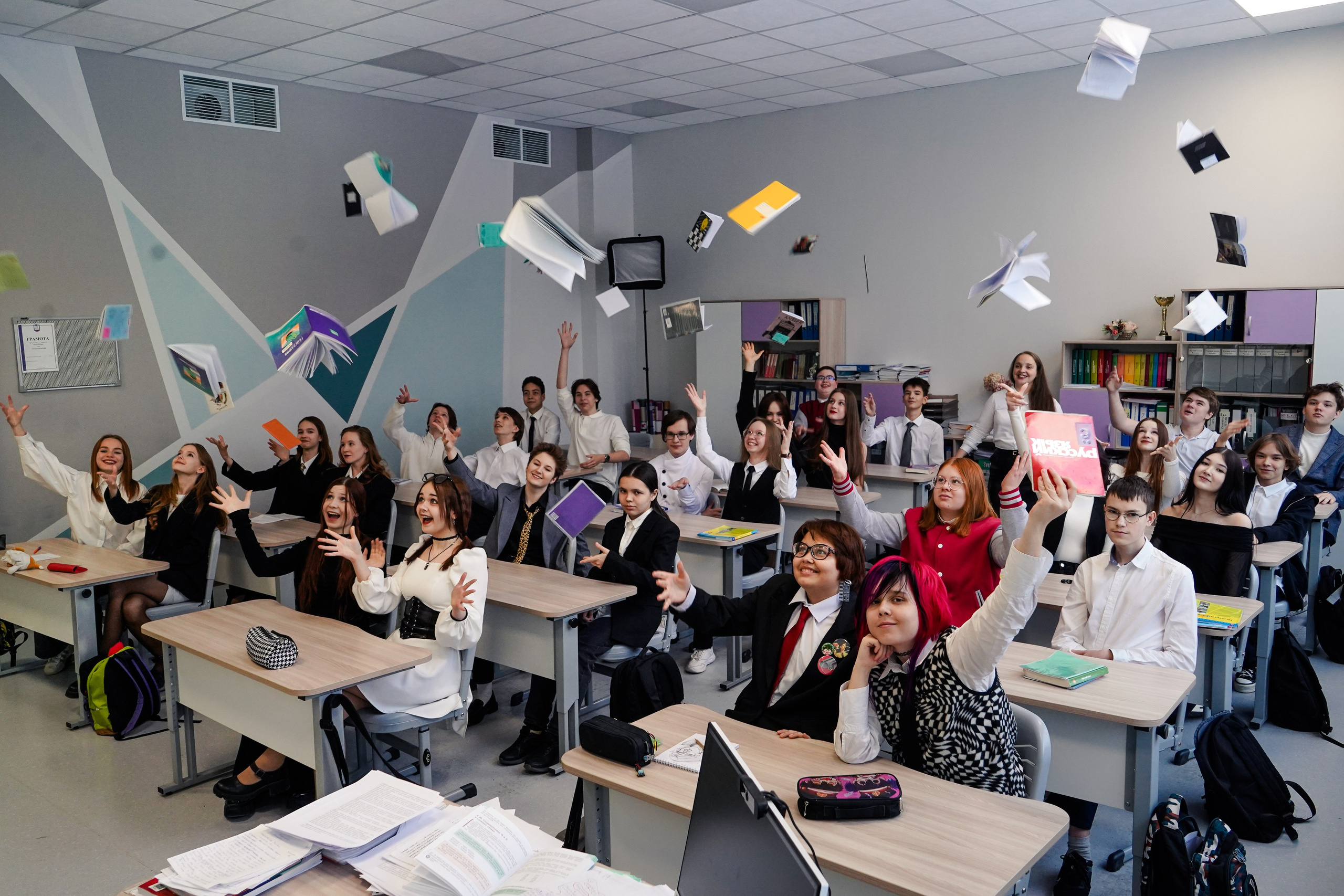 школьная фотосессия