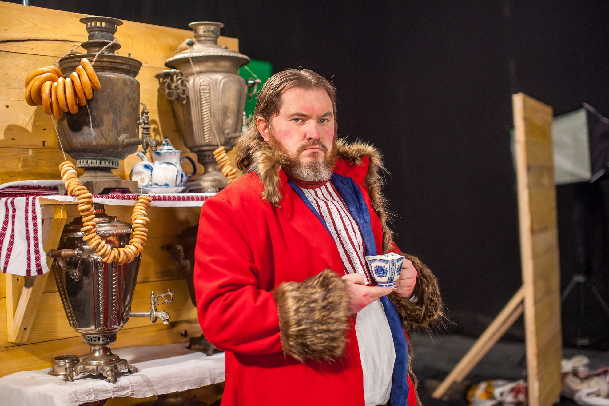 Backstage — Рождественская история. Репортажный фотограф в Москве Измалков Артем