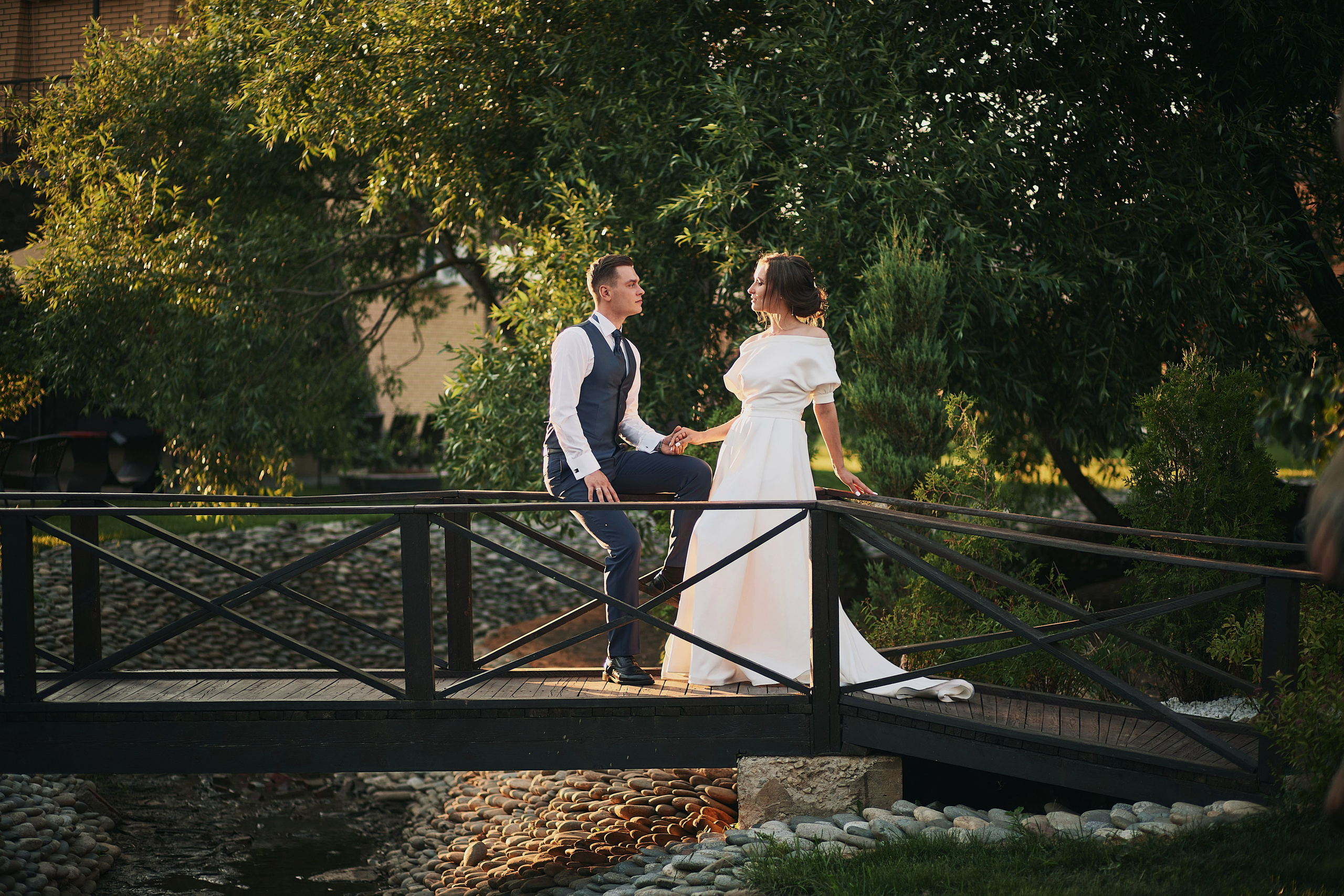 Свадебная Фотосессия Ирины и Сергея в загородном клюбе Лачи