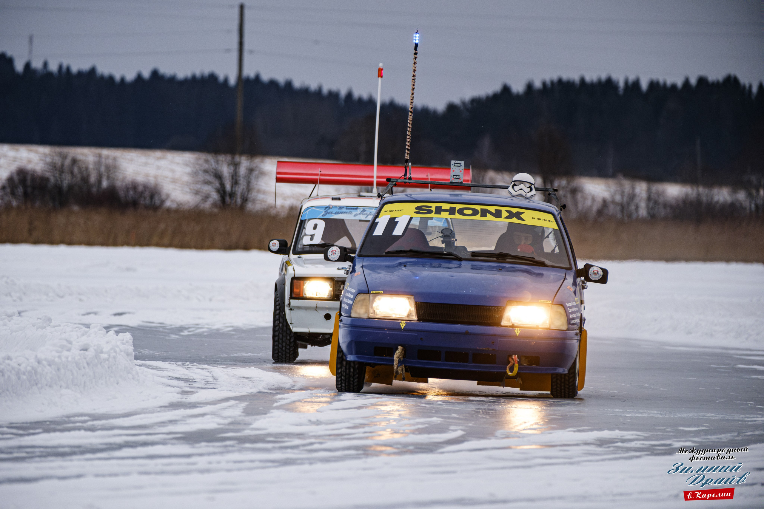 «Зимний Драйв в Карелии» Авто Марафон-гигант «25 часов на льду» Илона Накутис, Николай Грязин, джимхана, фотограф Антон Медведев, icoguar, Сортавала, Карелия
