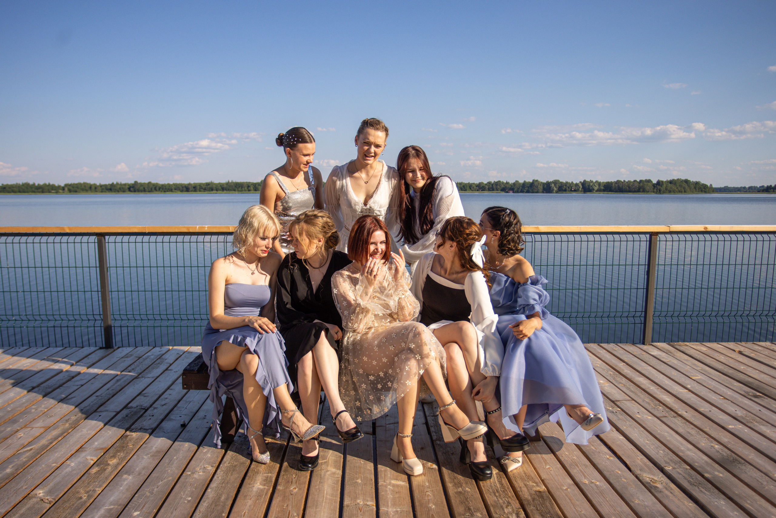 Фотосессия на выпускной. Школа № 12, 11 класс, 2024 г. Студия выпускных альбомов Остров