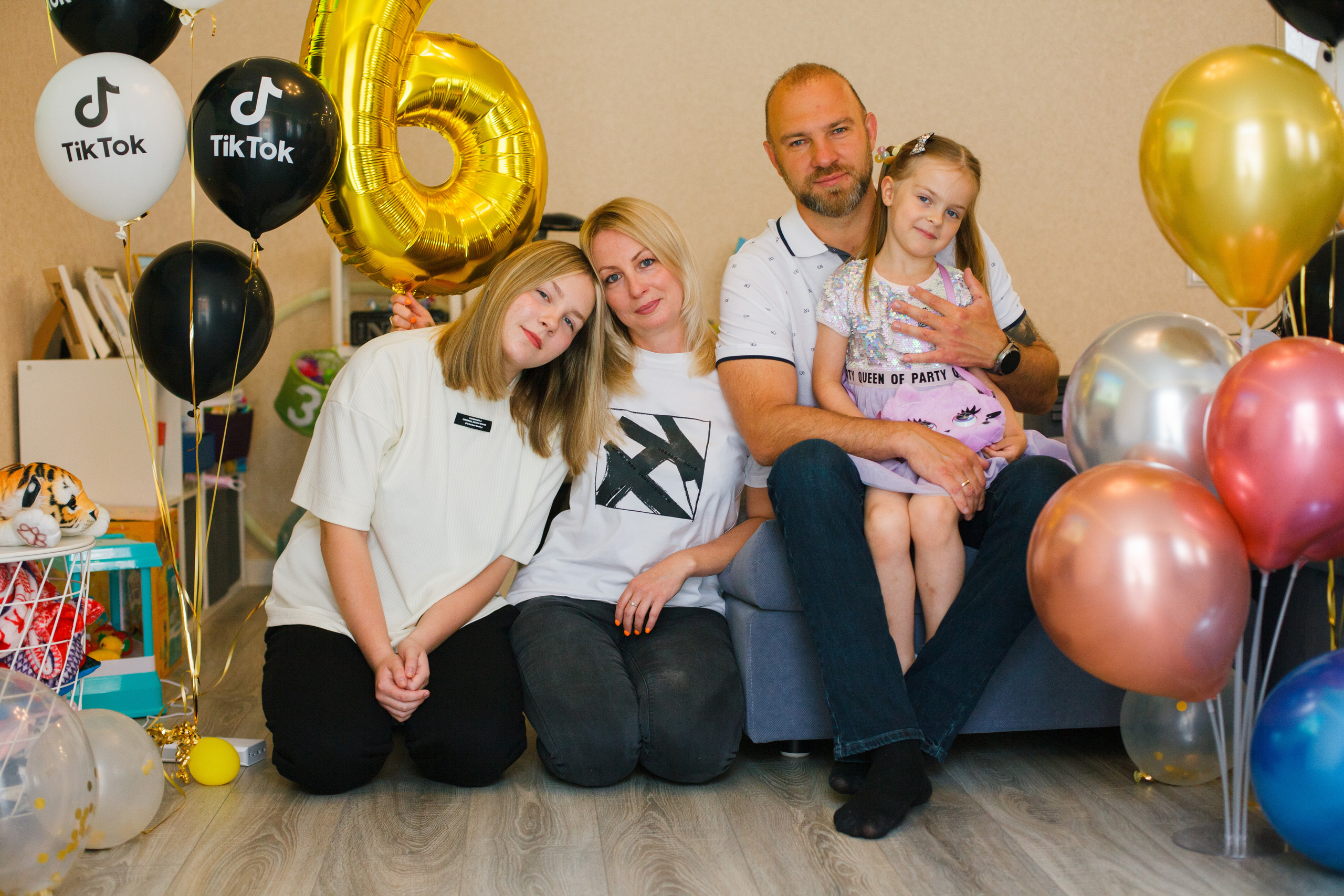 День рождение Ксении. Детский и семейный фотограф в Москве Левандовская Анастасия