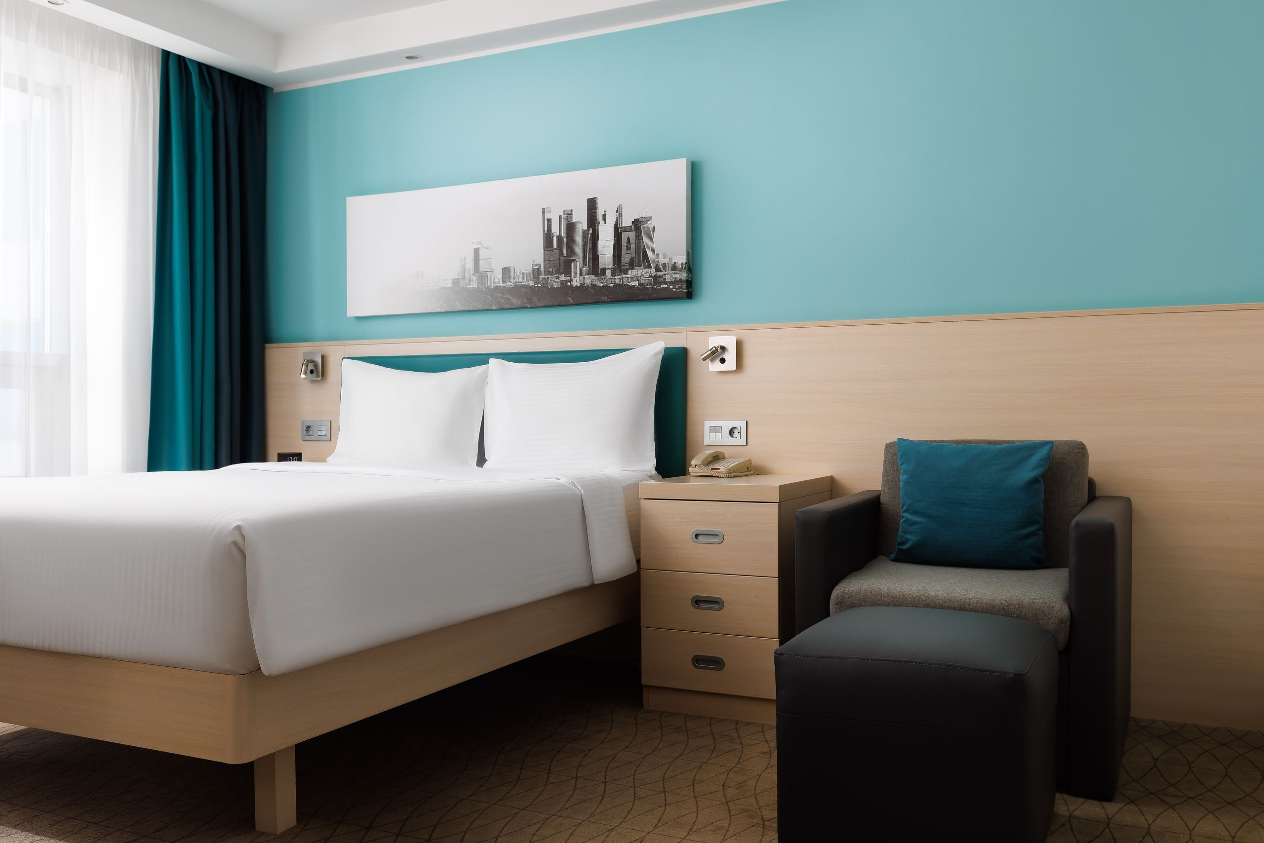 Hampton by Hilton Strogino. Интерьерный фотограф в Москве Кристина Медведева