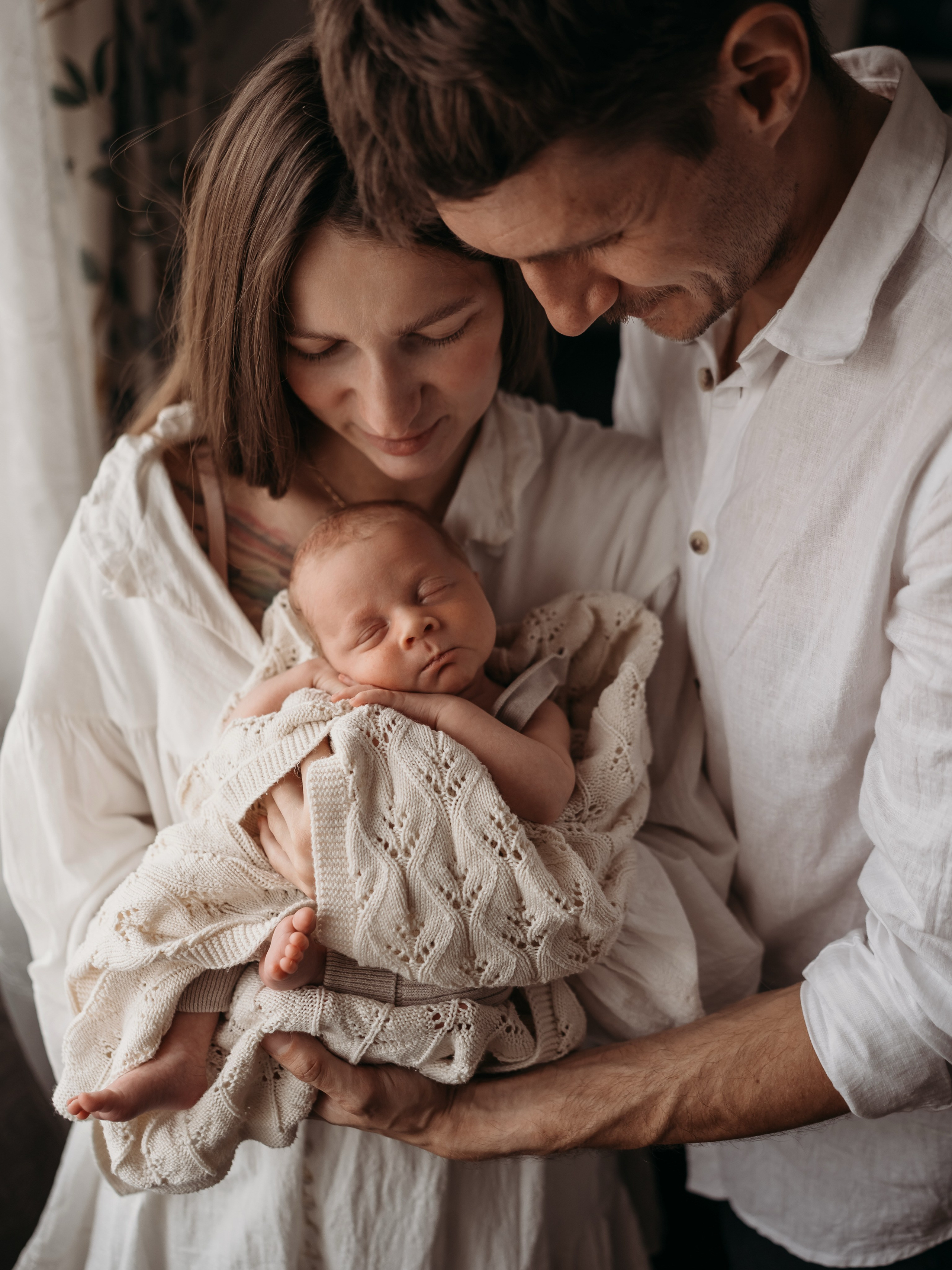 Фотограф Новорожденных в Москве. Семейные истории в стиле LIFE