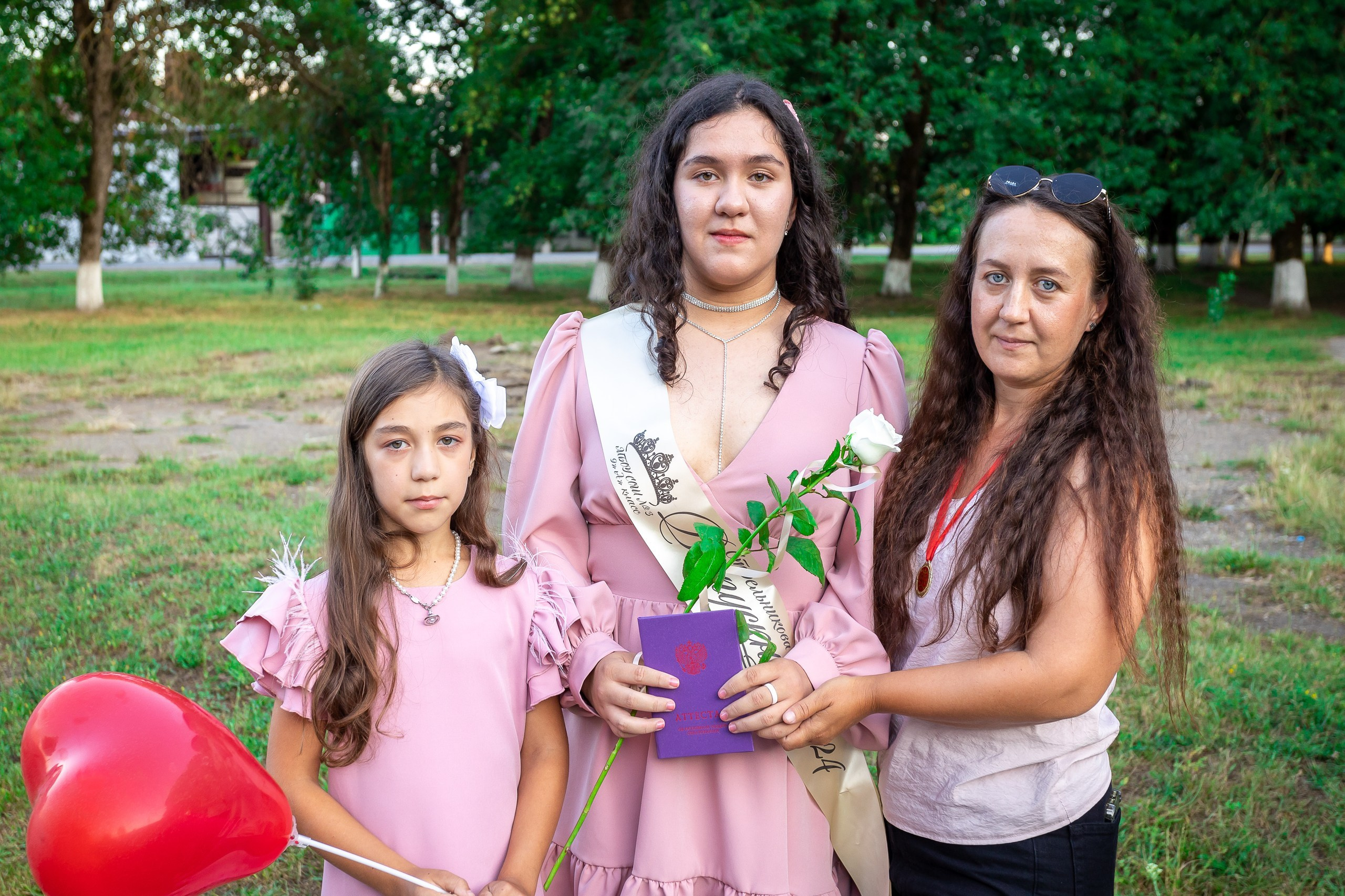 Вручение аттестата 2024 г. Выпускные альбомы Майкоп, Краснодар Елена Золотарева