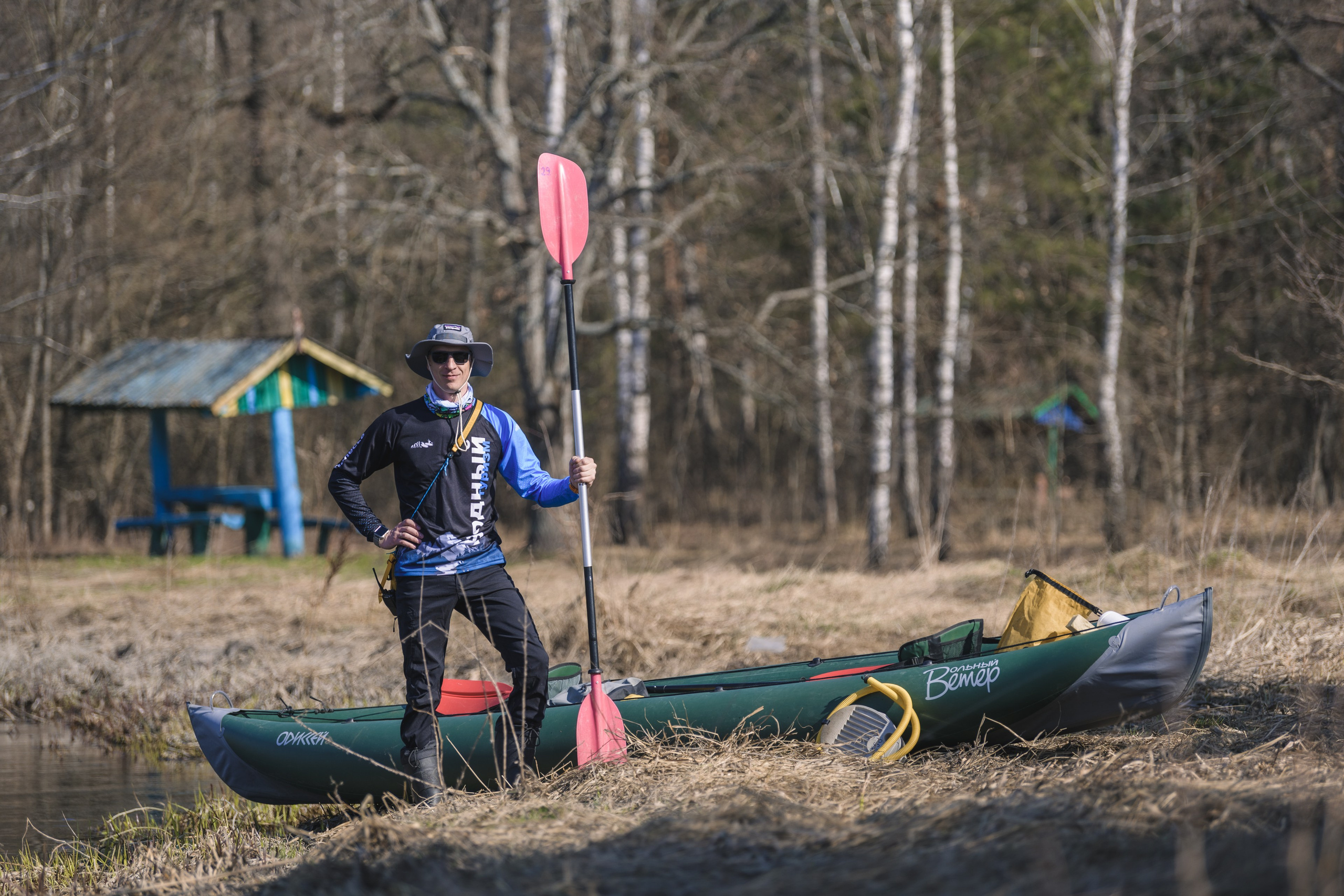 Сплав по реке Ипа 28 марта 2026 года. Репортажный фотограф Владимир Беляй
