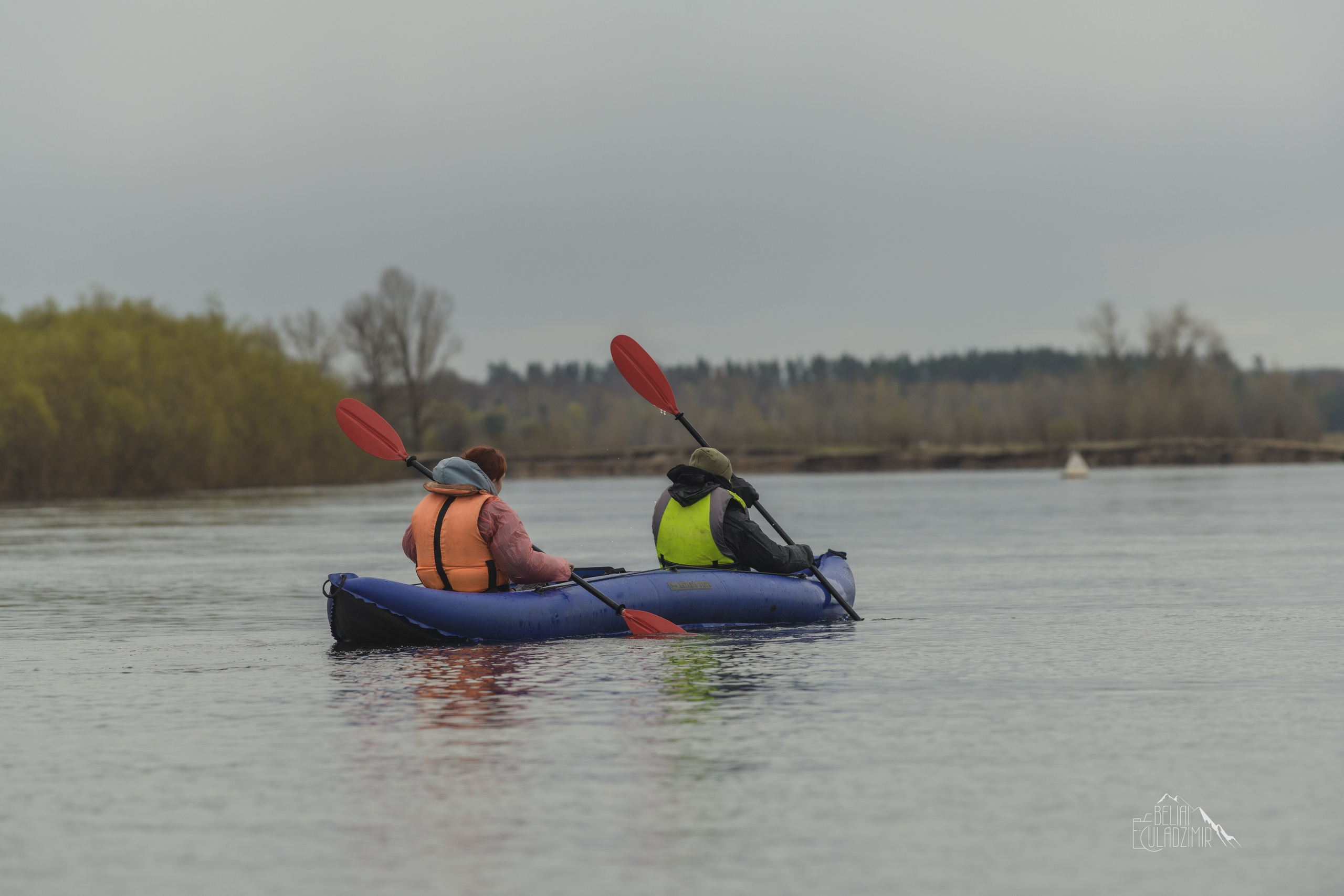 Сплав по реке Тремля 11 апреля 2026 года. Репортажный фотограф Владимир Беляй