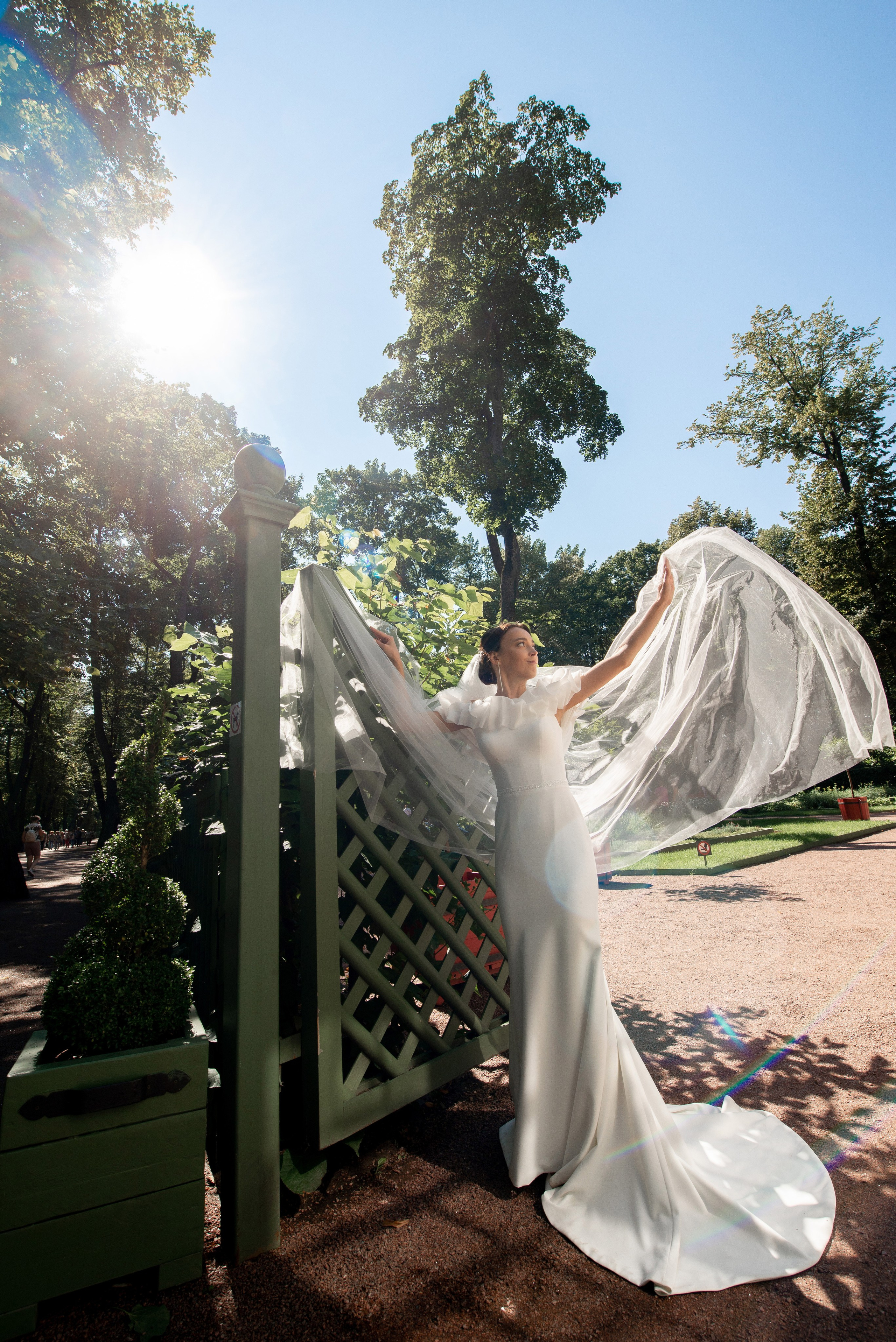 Летняя свадьба В Санкт-Петербурге и красивой выездной регистрацией Даши и Саши. Воздушная свадебная фотосессия в Петербурге. Портретный, семейный и свадебный фотограф в Санкт-Петербурге и в Пушкине Ширяев Денис