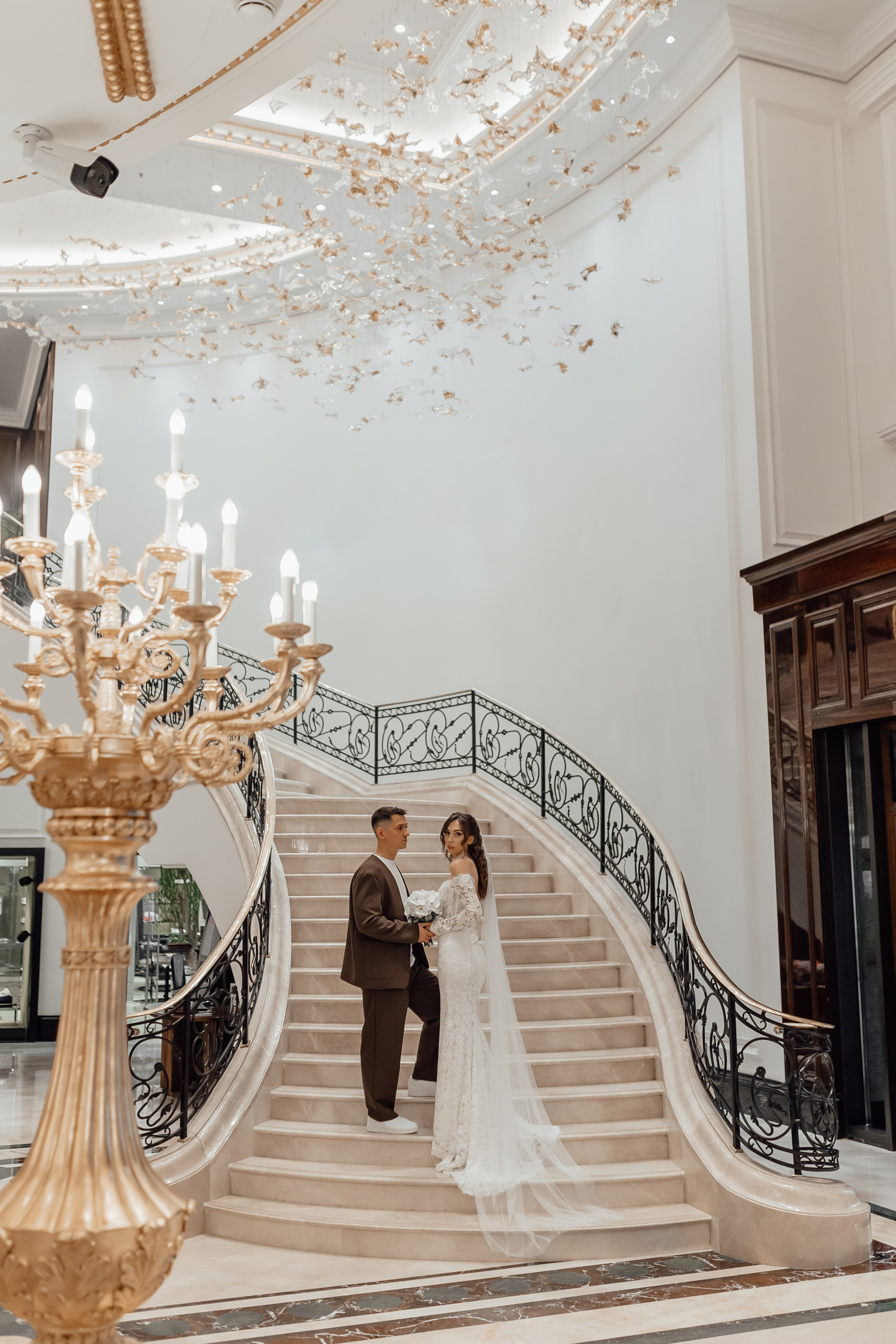 Самые красивые отели Москвы для свадебной фотосессии. Свадебный фотограф в Москве Дарья Олендарёва