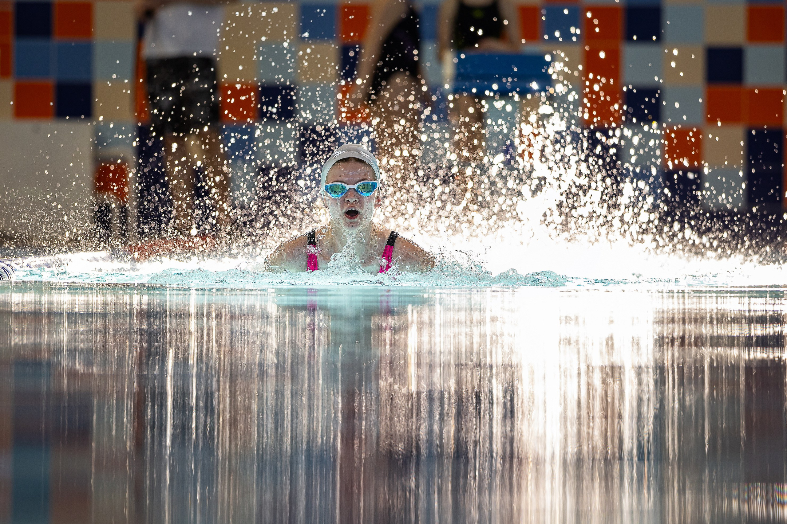 Мартовское солнышко на Весенних стартах клуба по плаванию Begin Swim. Свадебная фотосъёмка в Москве, Туле