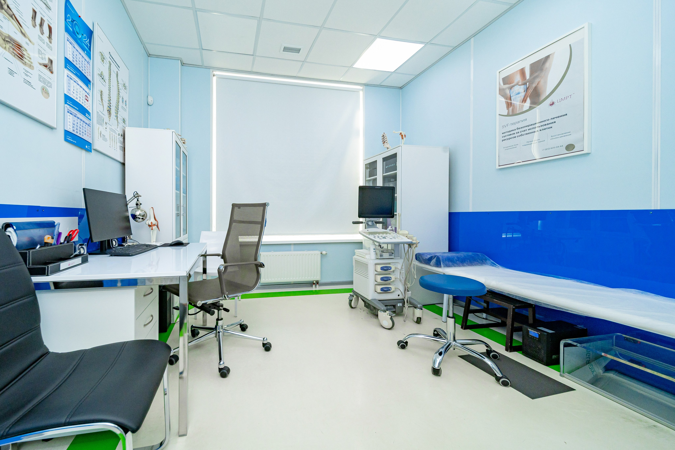 Интерьерная съемка медицинского центра ЦМРТ