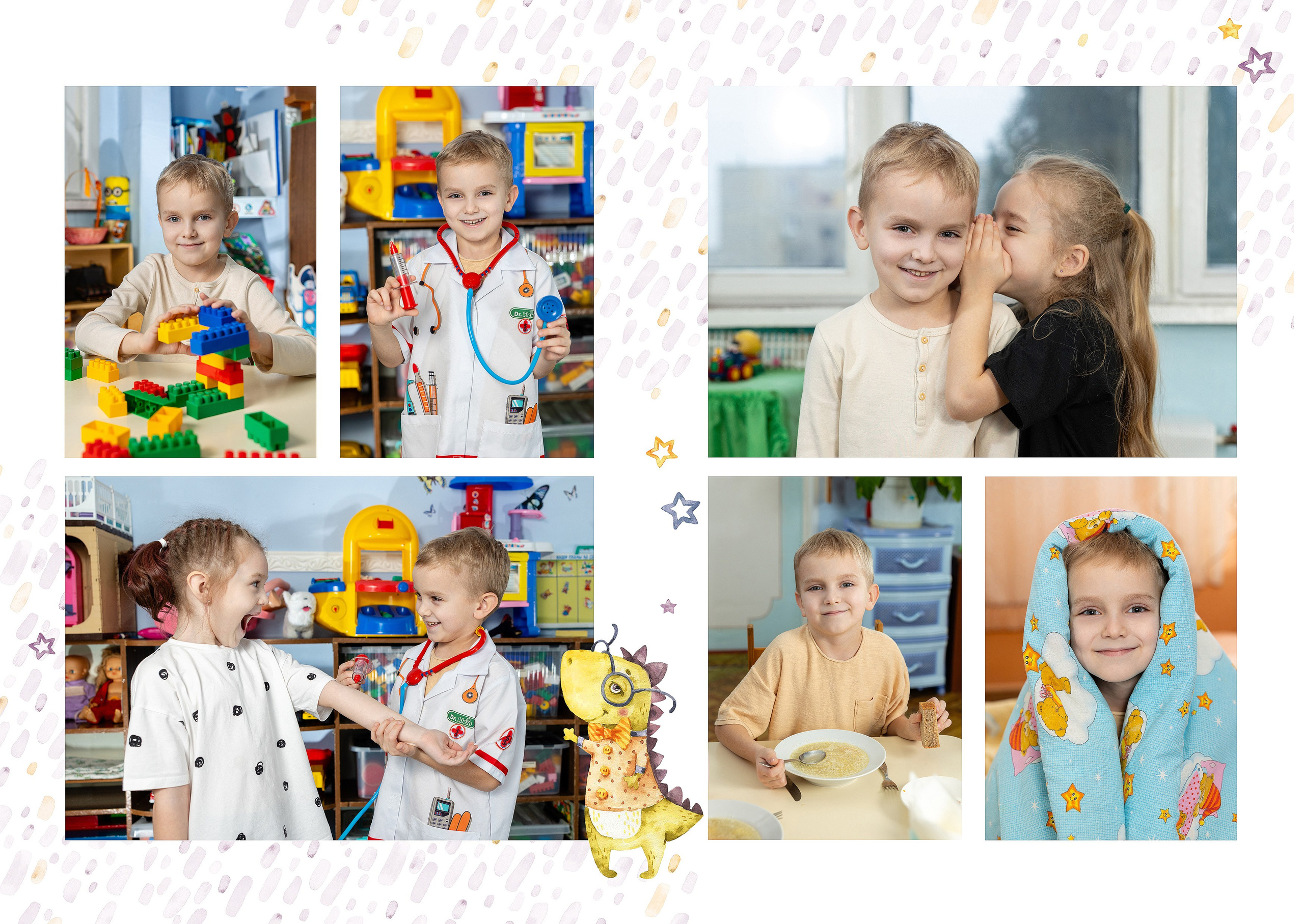 Пример 3р. Студия детской игровой фотографии COLOUR