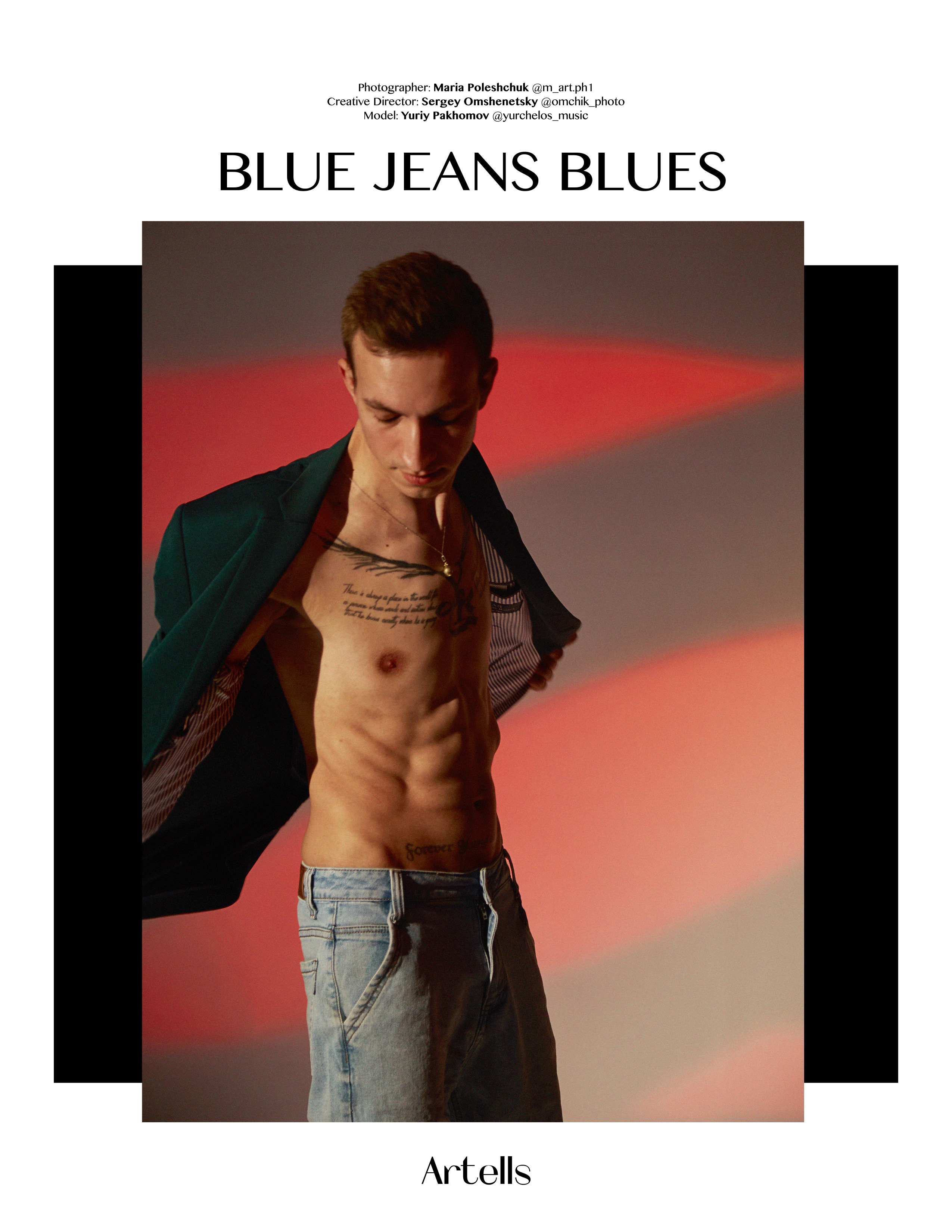 Artells Magazin cover. Maria Poleshchuk, commercial photographer in Sydney