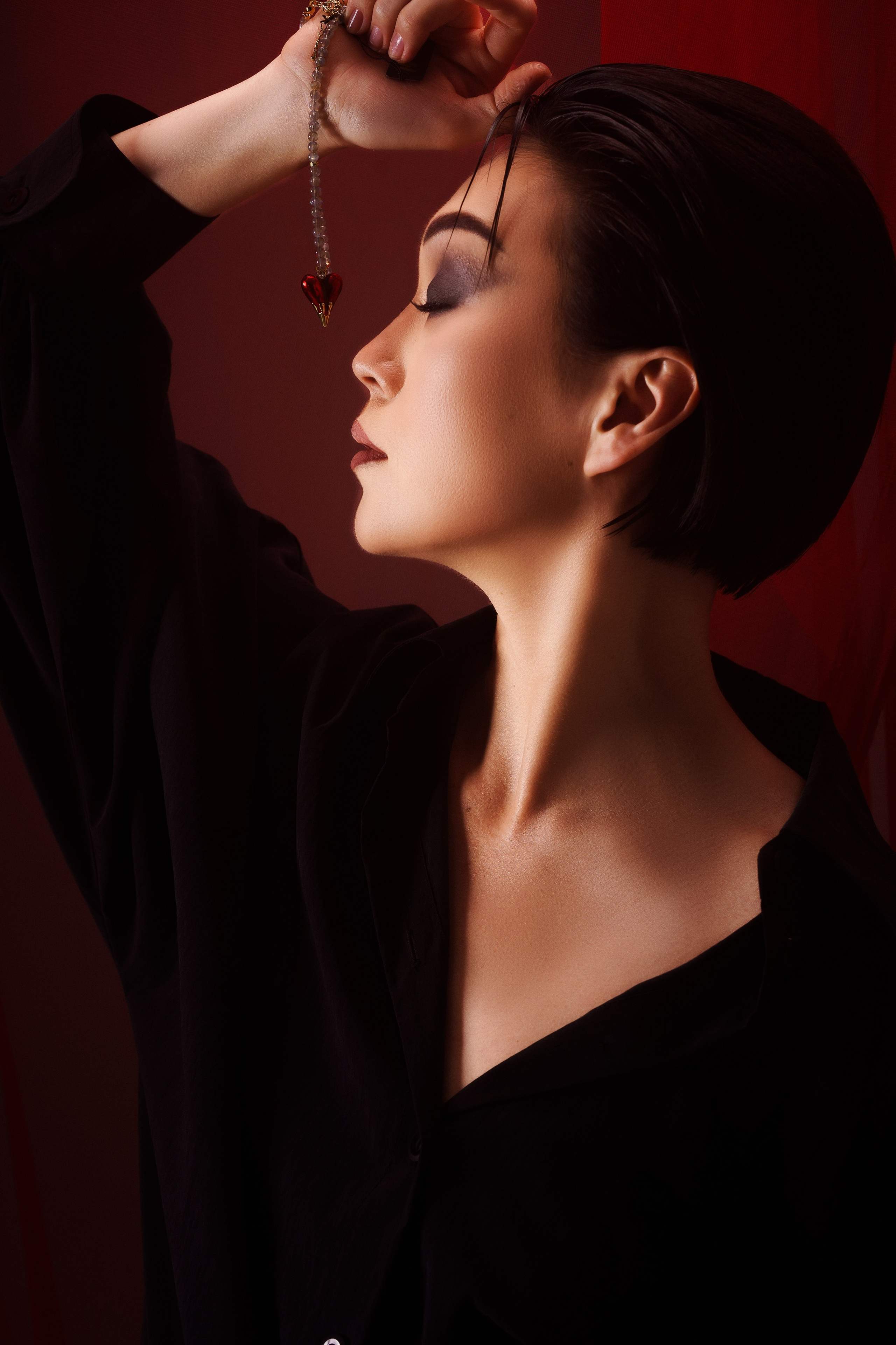 Женская фотосессия с украшениями