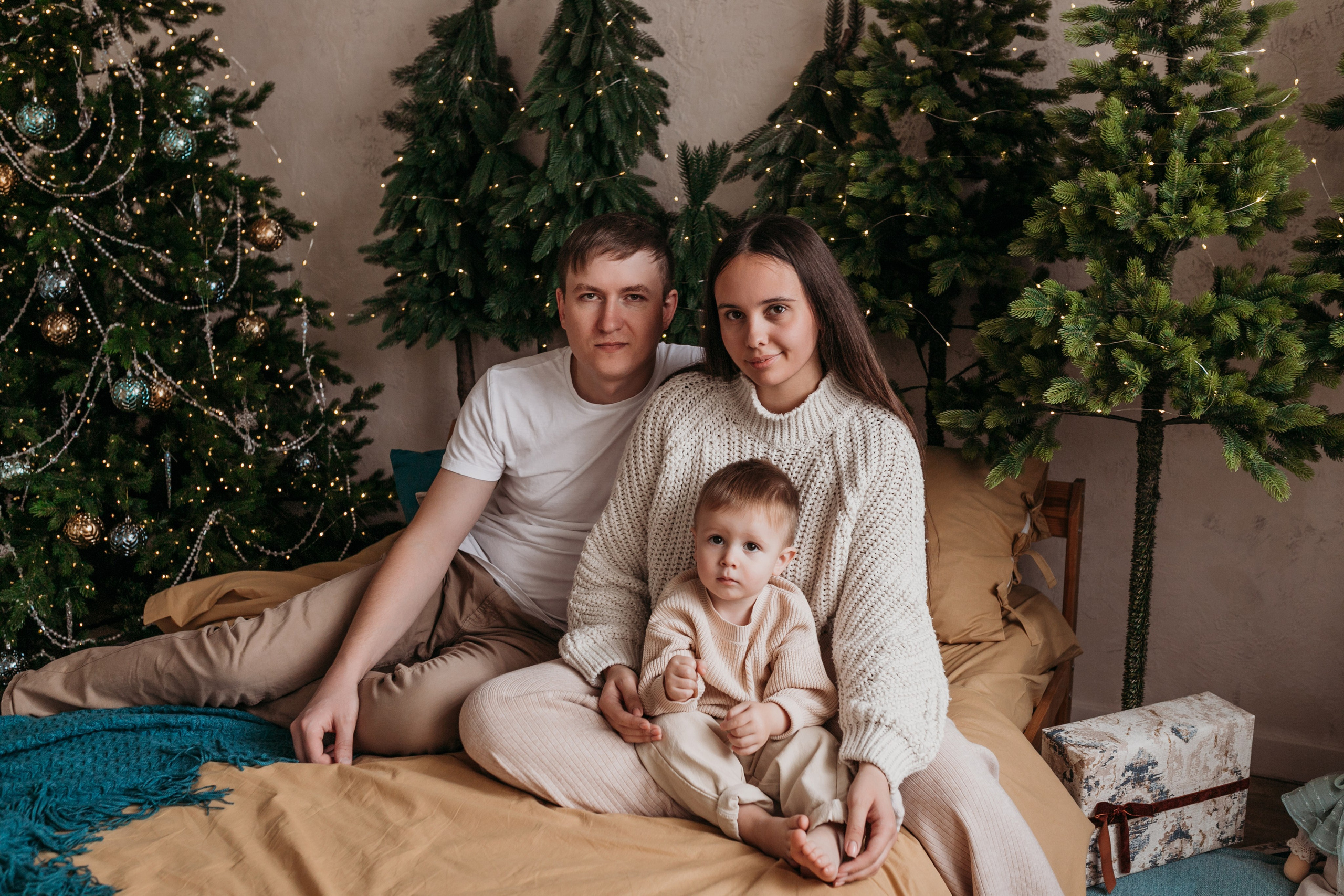 Новогодние съемки. Фотограф новорожденных в г. Барнаул Ренпенинг Катерина