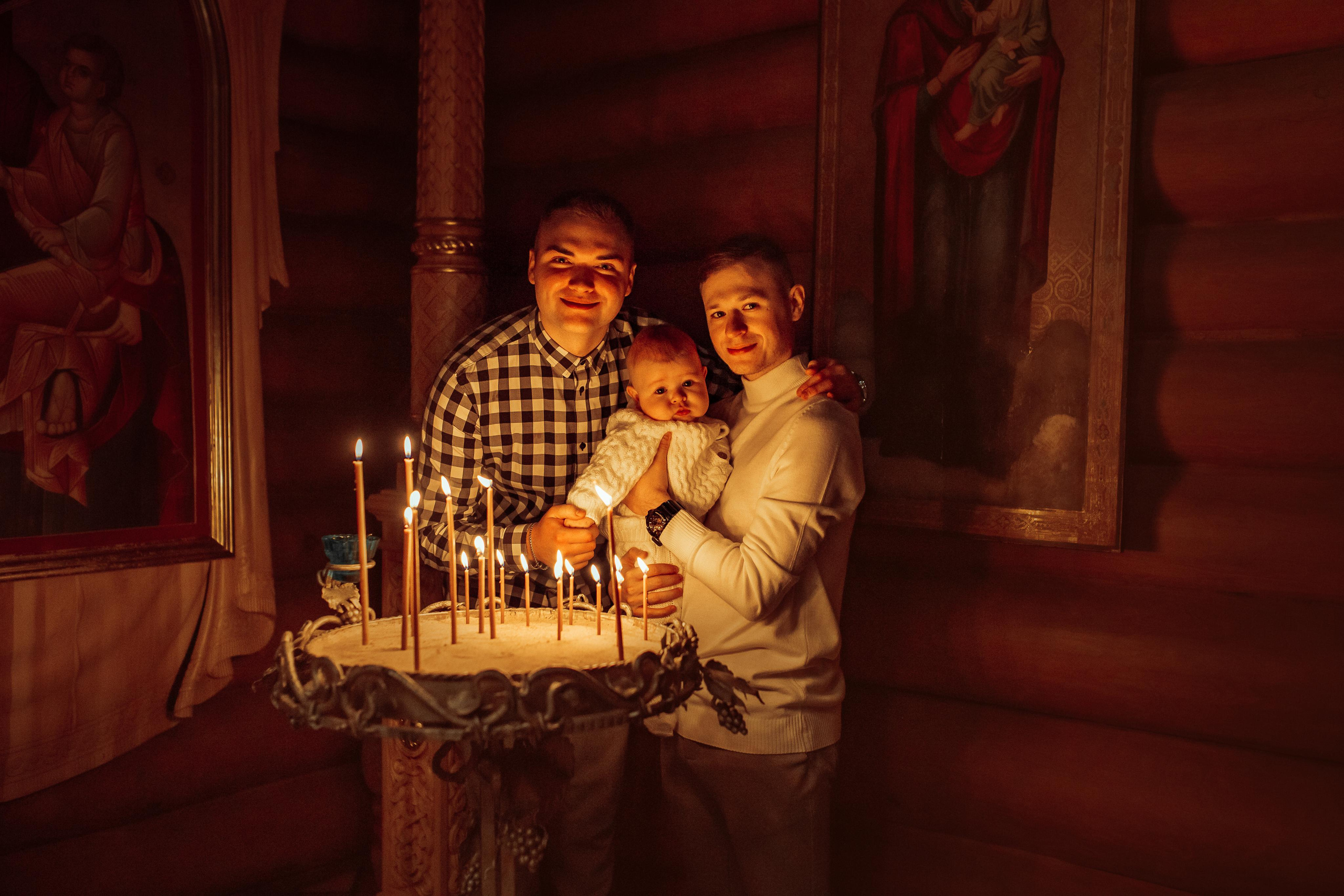 Крещение Максима, Храм Святой Живоначальной Троицы, 19 февраля 2022 года