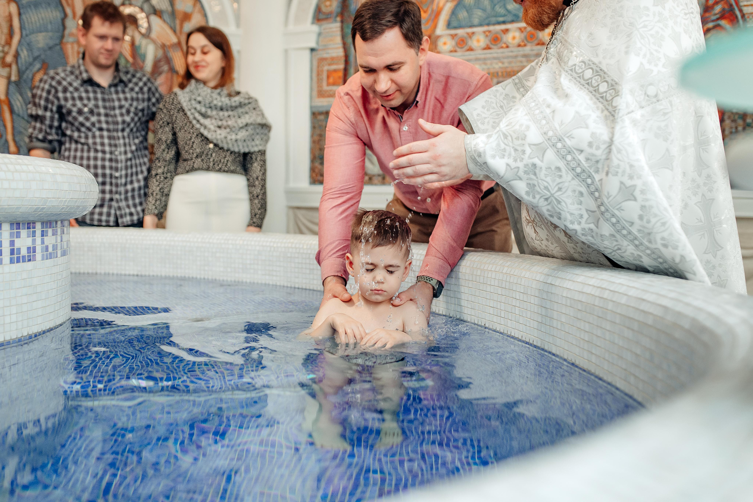 Крещение Марка и Михаила, 12 марта 2022 года