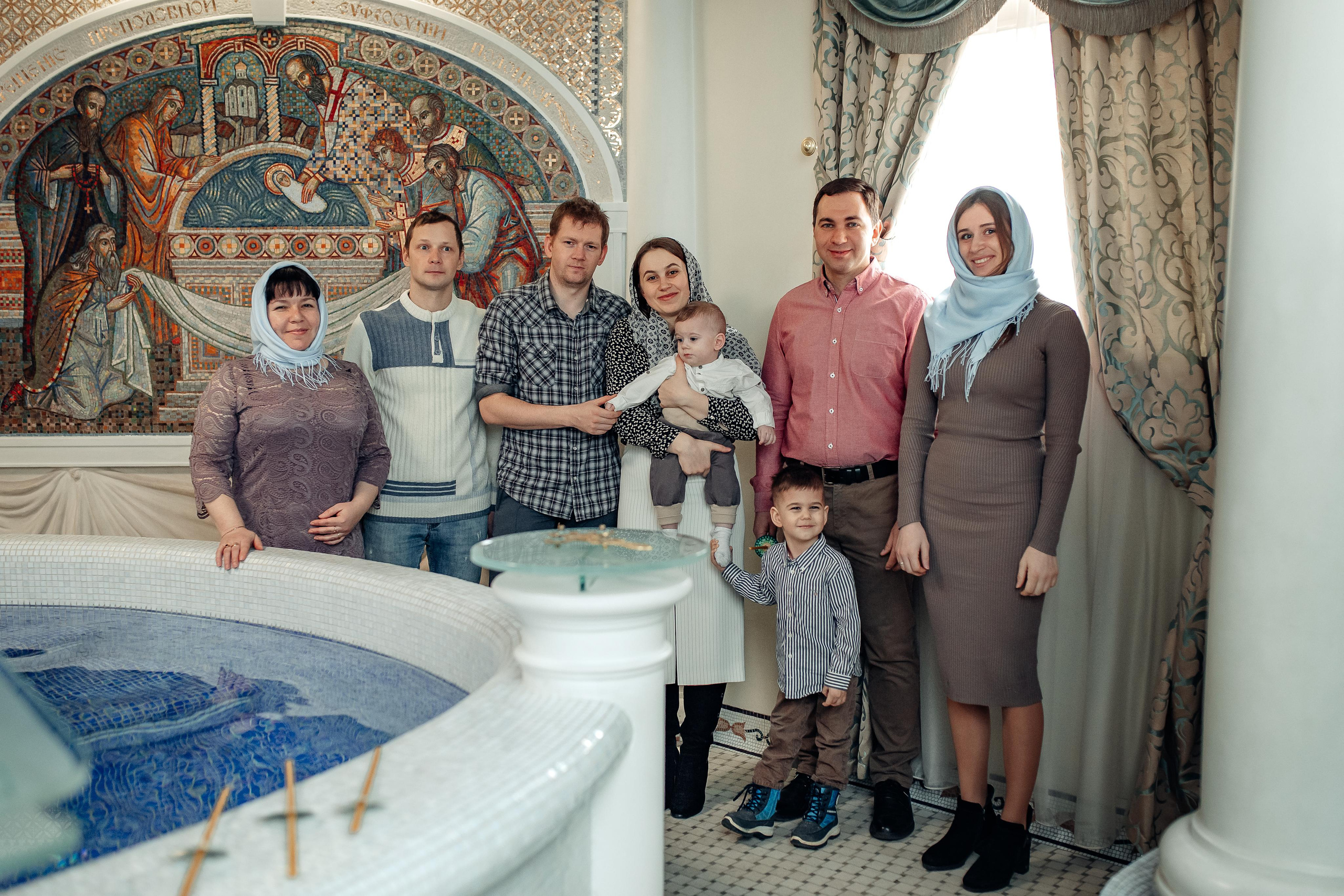 Крещение Марка и Михаила, 12 марта 2022 года