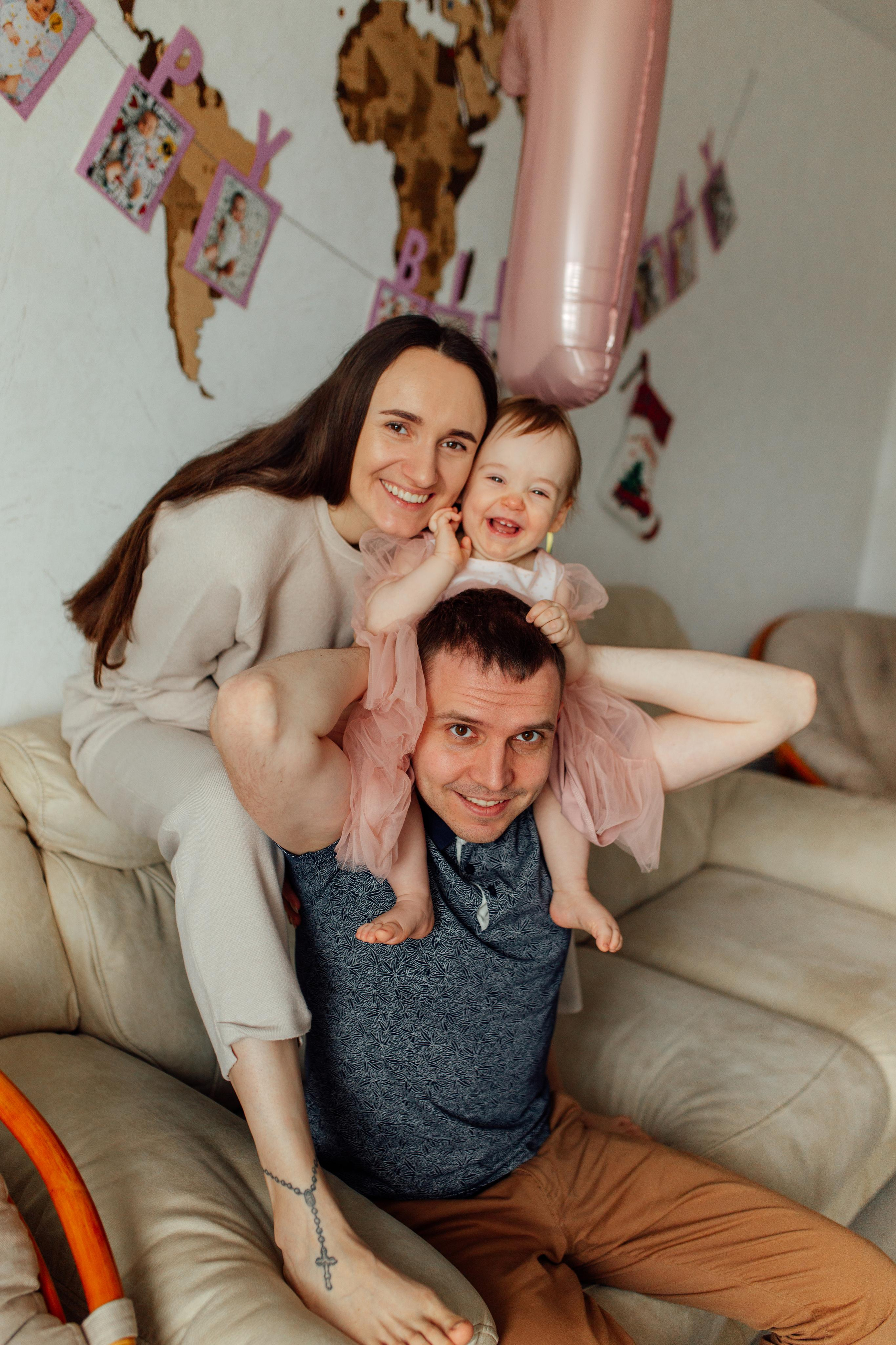 Домашняя 20.02.2022, Милашке 1 годик