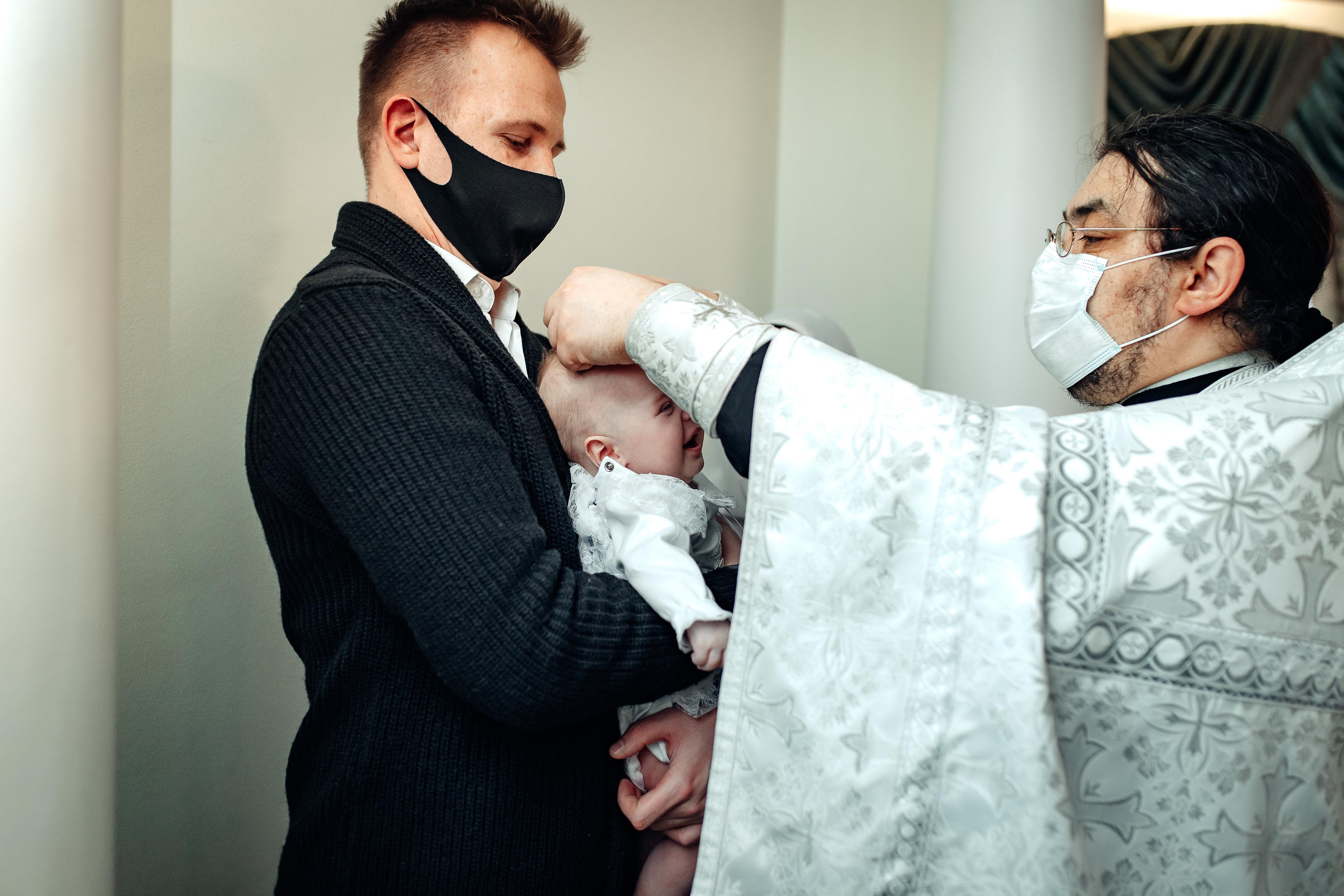 Крещение Дианы, Храм Святой Живоначальной Троицы, 19 февраля 2022 года