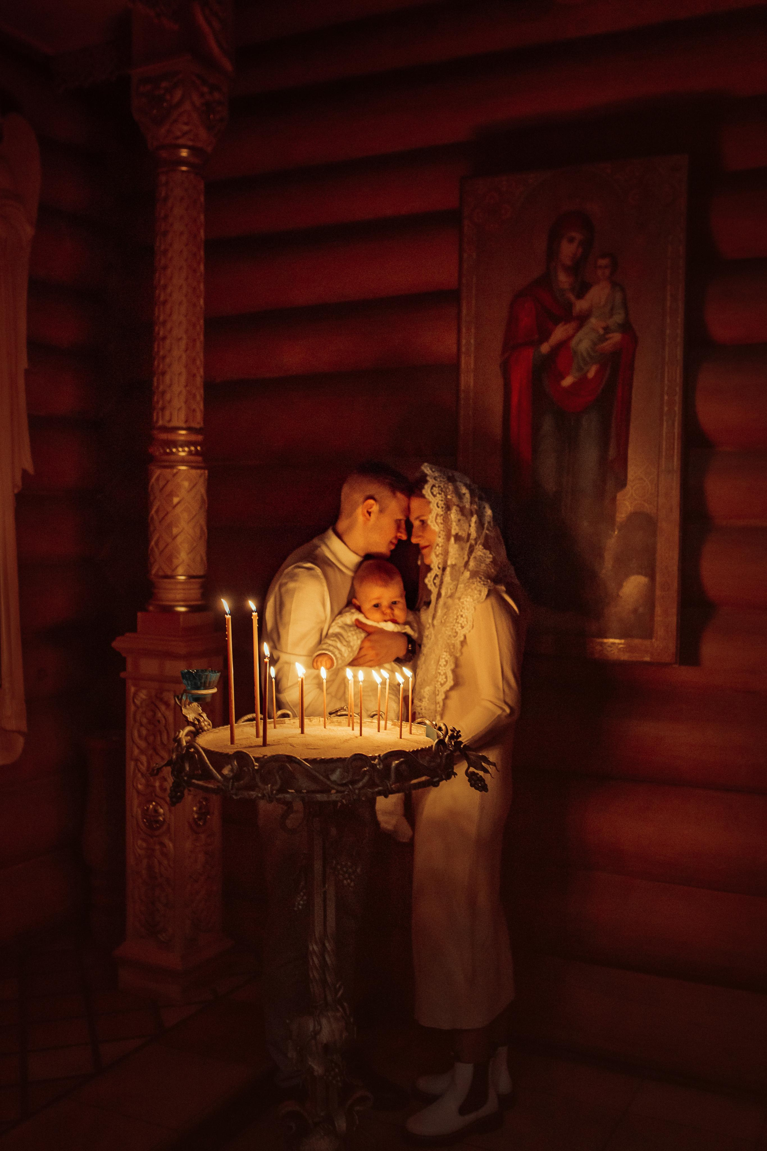 Крещение Максима, Храм Святой Живоначальной Троицы, 19 февраля 2022 года