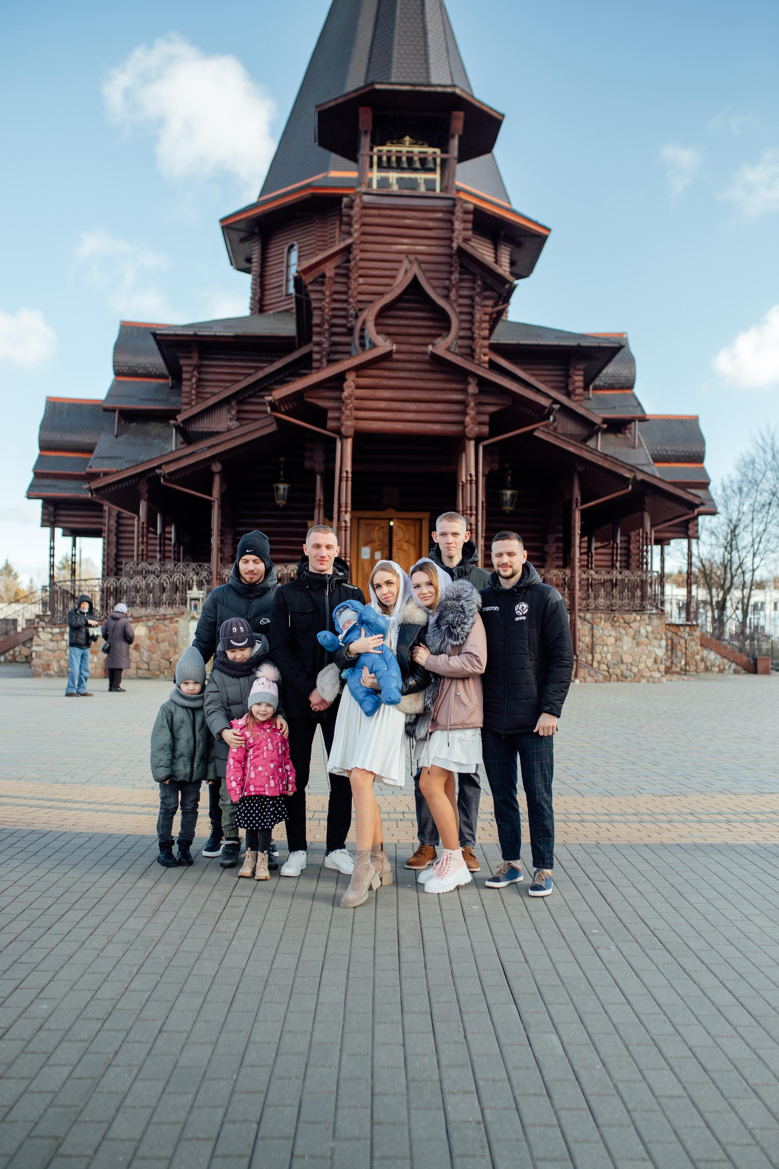 Крещение Маркуса 27 февраля 2022 года, храм святой Живоначальной Троицы