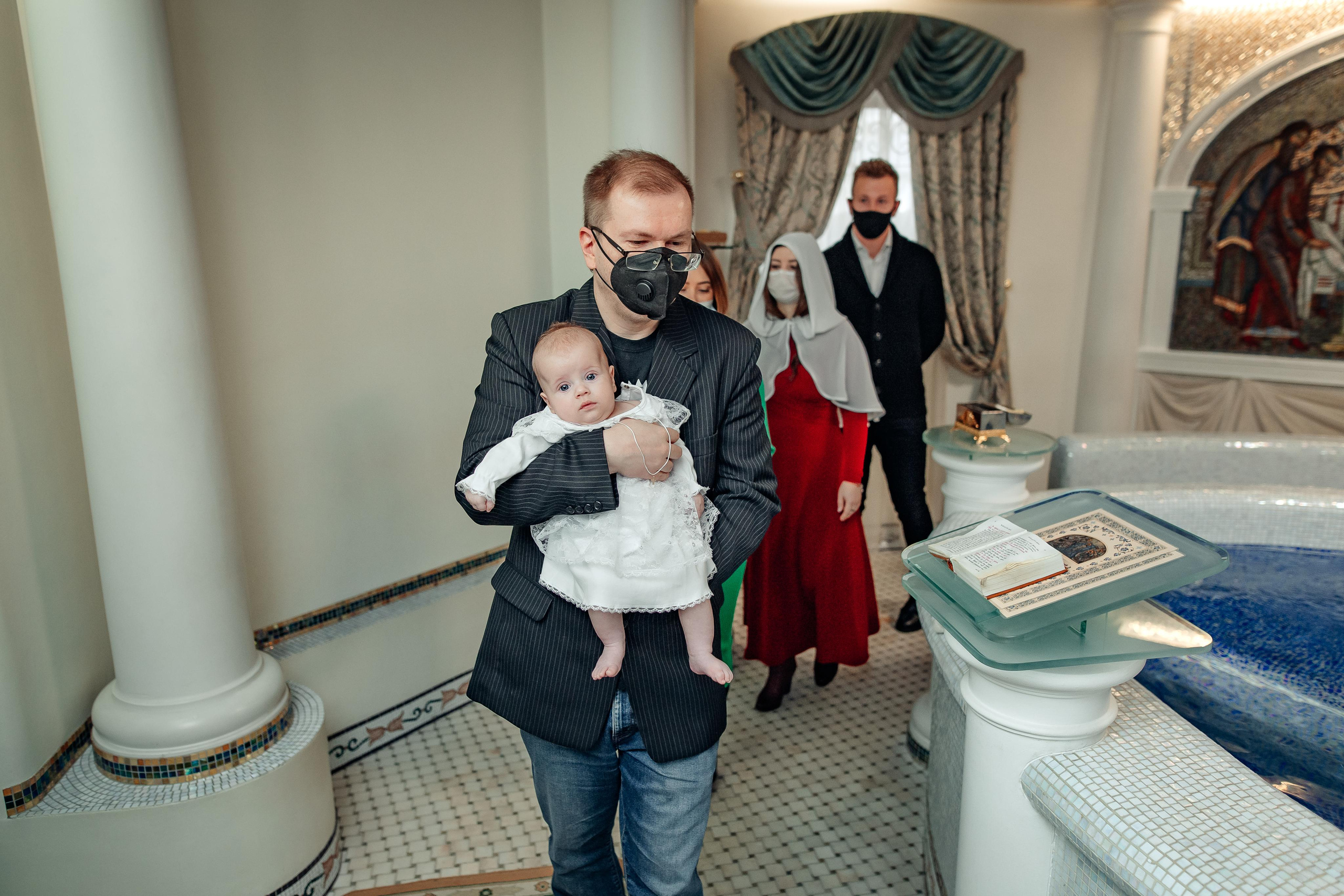 Крещение Дианы, Храм Святой Живоначальной Троицы, 19 февраля 2022 года